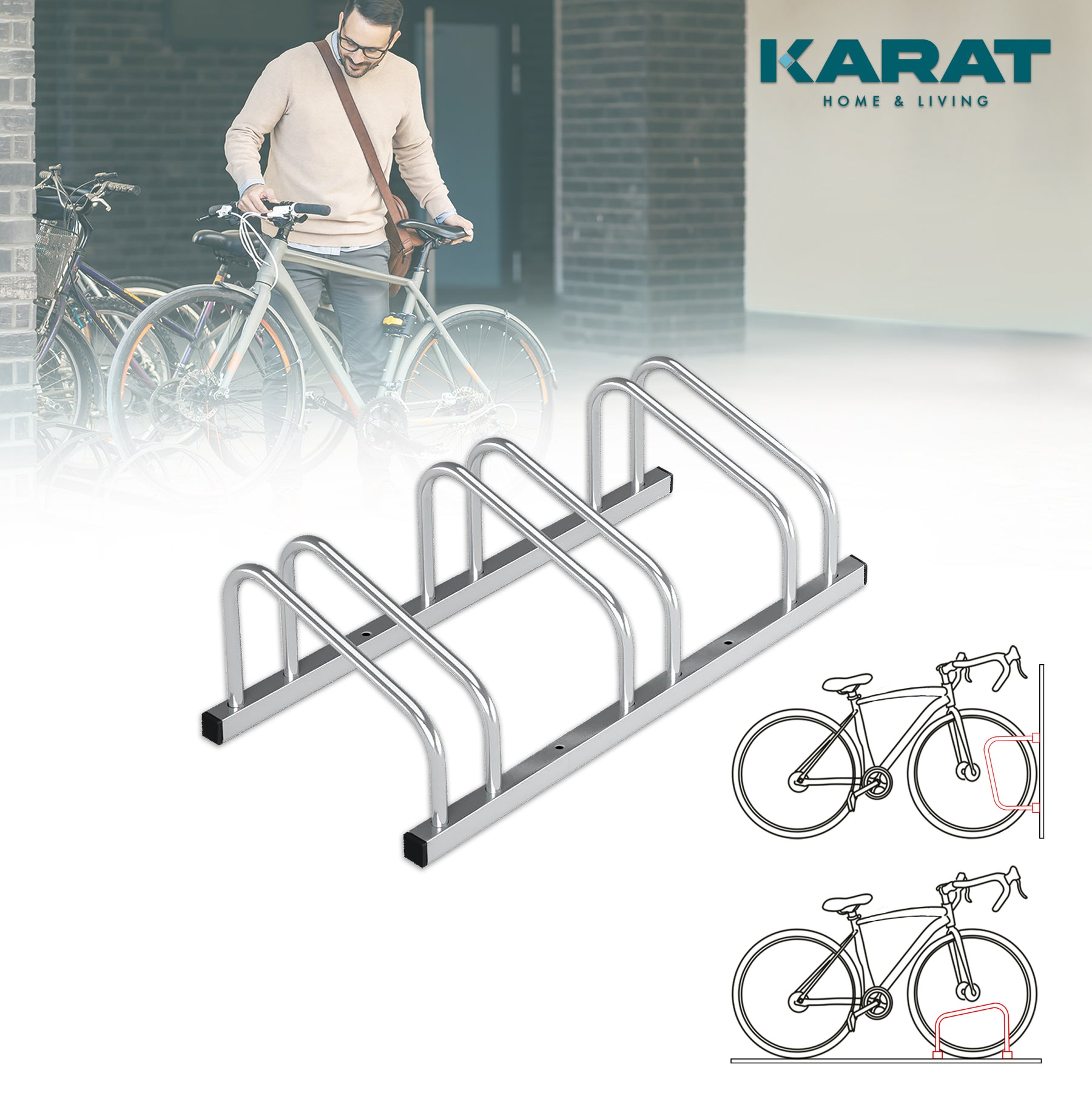 F2_fd-30706 | Argent | Pour 3 vélos