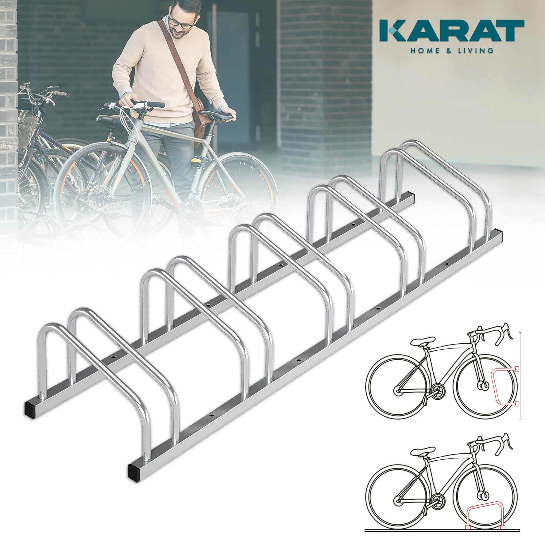 F2_fd-30708 | Argent | Pour 5 vélos