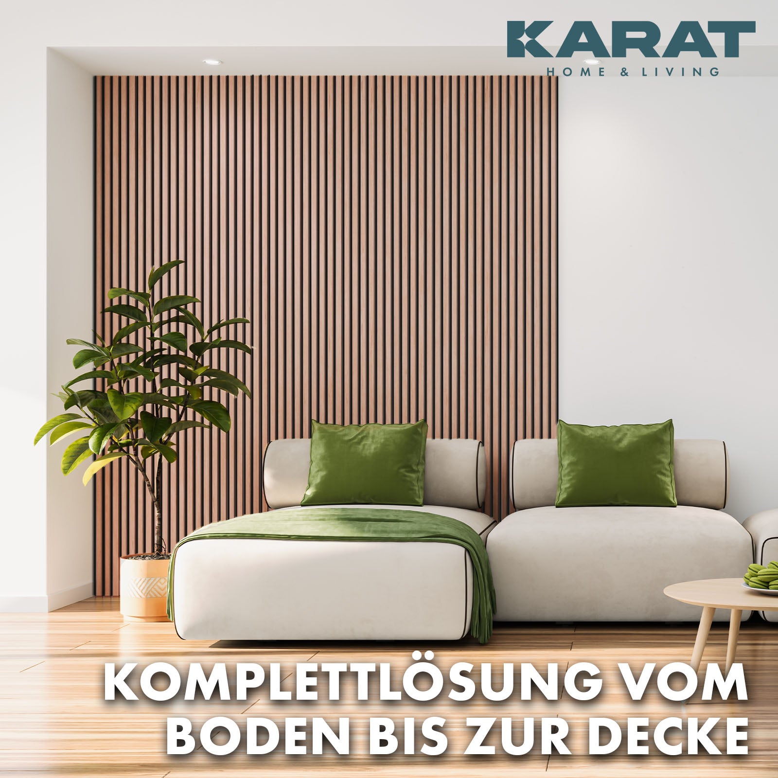 Panneaux acoustiques imitation bois | Design intemporel pour une acoustique agréable dans la pièce | Disponible en 3 designs et 2 tailles