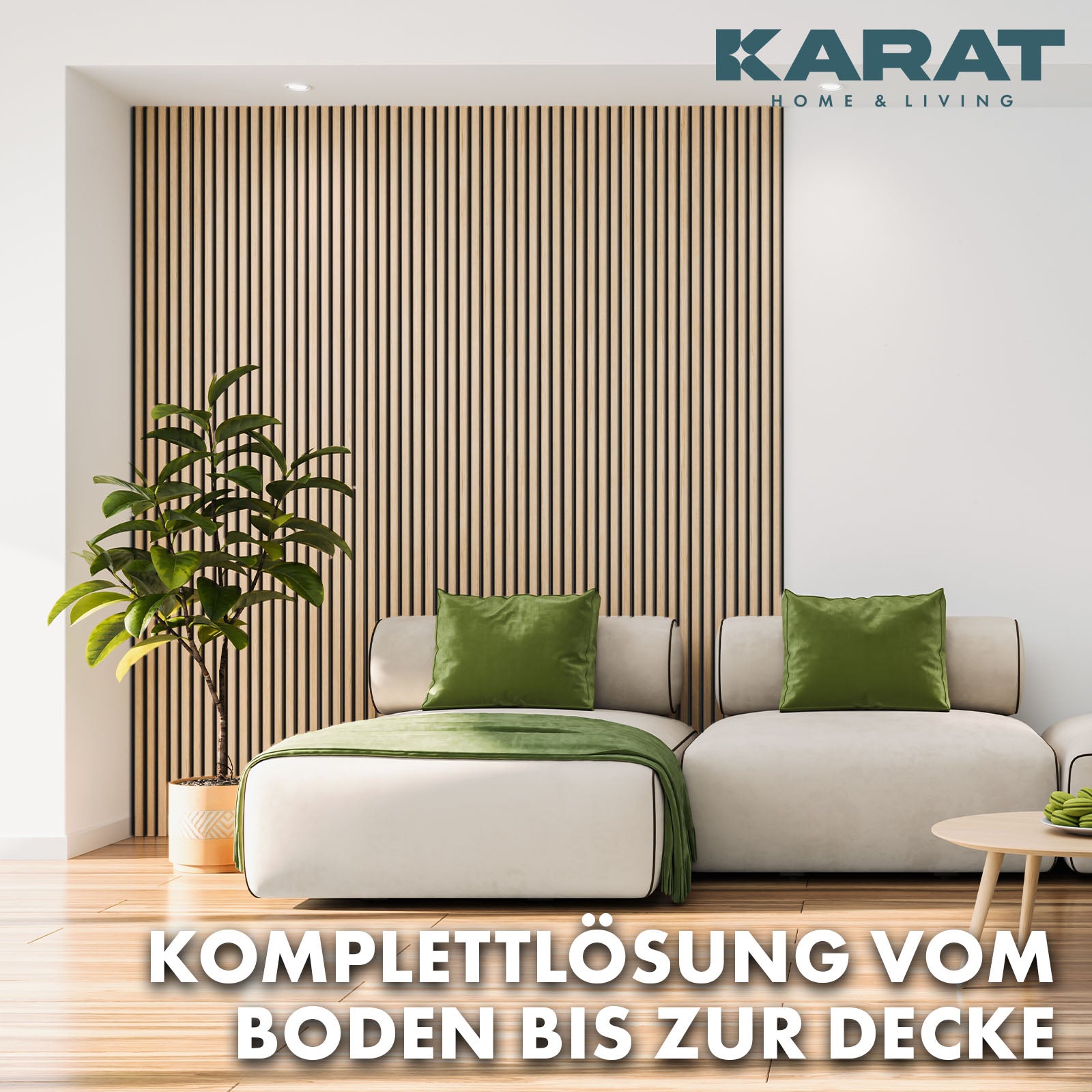 Panneaux acoustiques imitation bois | Design intemporel pour une acoustique agréable dans la pièce | Disponible en 3 designs et 2 tailles