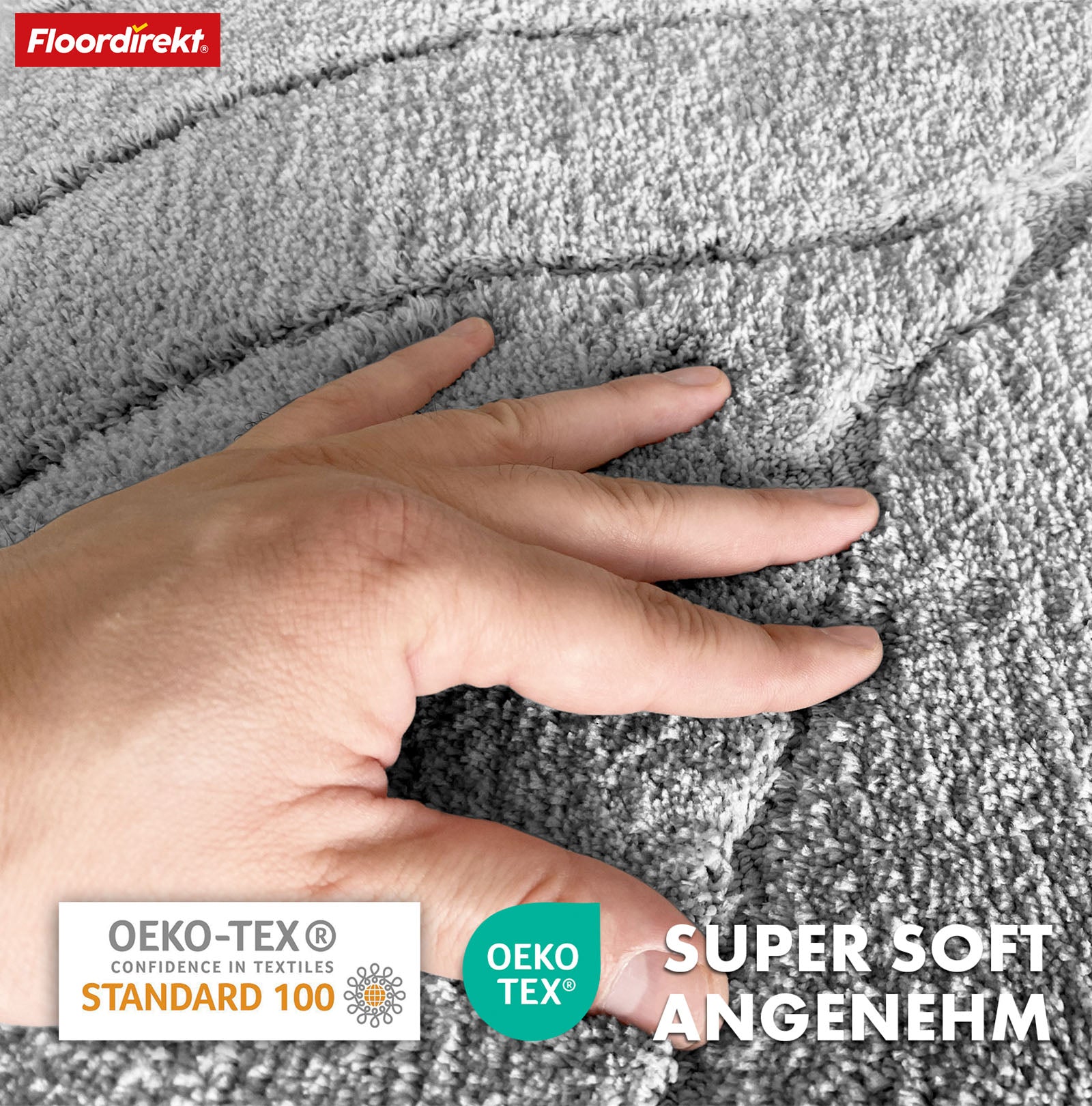Tapis de bain | Maris | Tapis de bain rond | Microfibre douce, antidérapante & adaptée au chauffage au sol