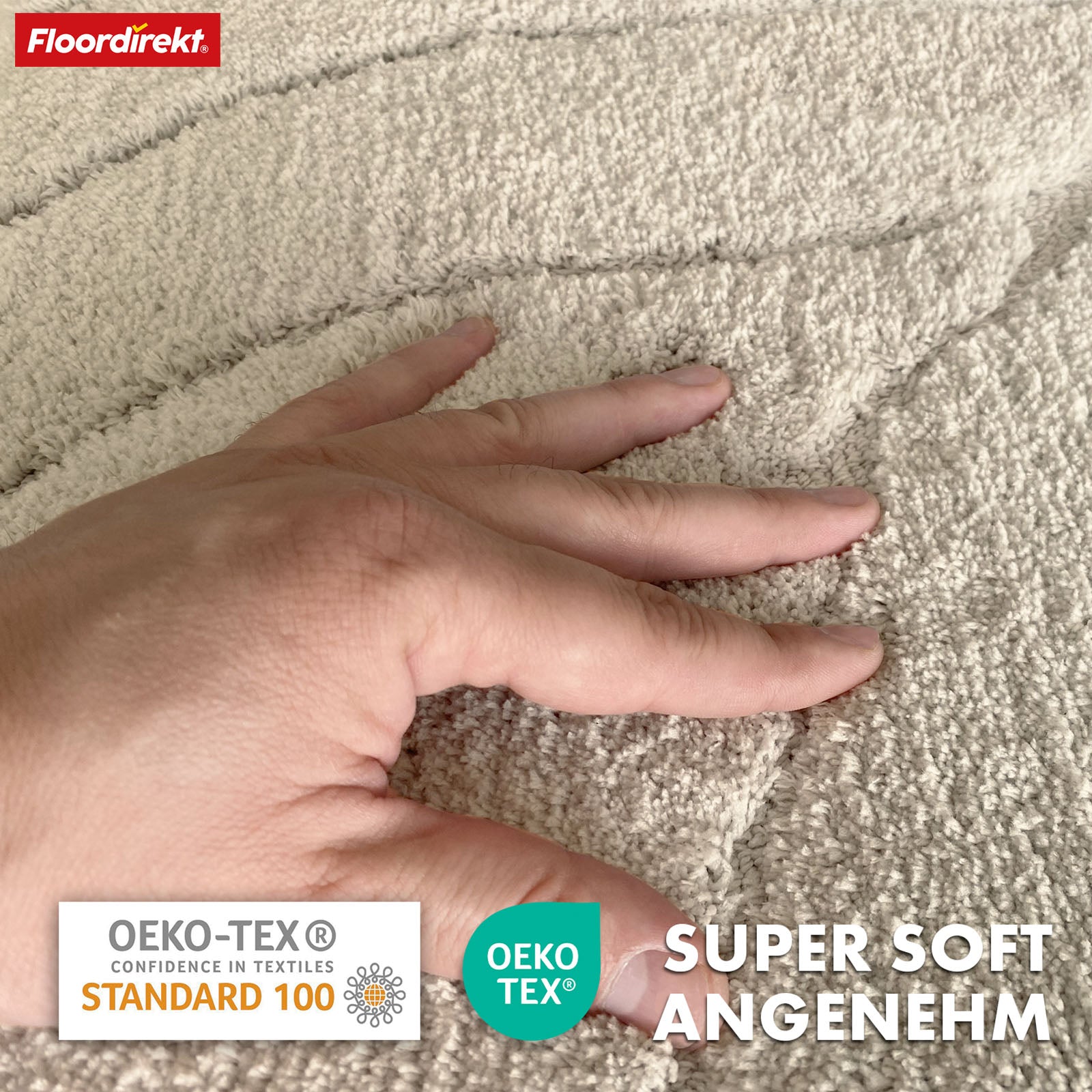 Tapis de bain | Maris | Tapis de bain rond | Microfibre douce, antidérapante & adaptée au chauffage au sol