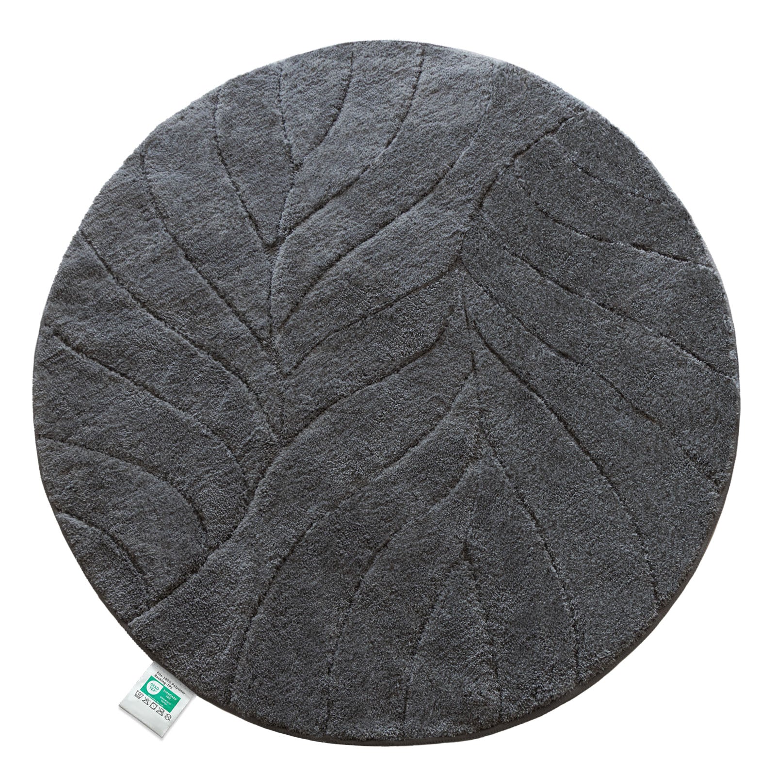 Tapis de bain | Maris | Tapis de bain rond | Microfibre douce, antidérapante & adaptée au chauffage au sol
