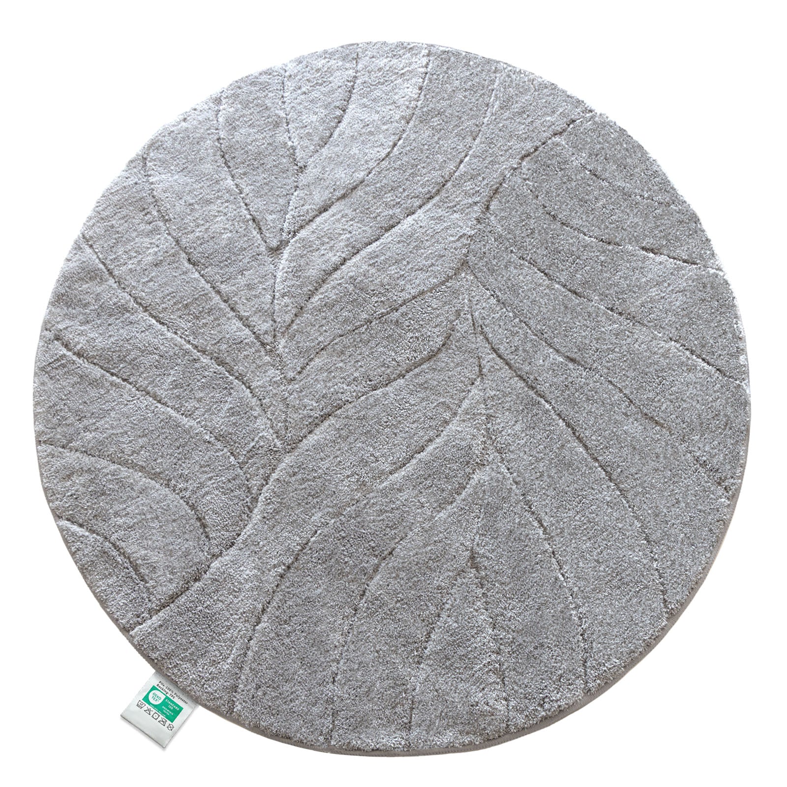 Tapis de bain | Maris | Tapis de bain rond | Microfibre douce, antidérapante & adaptée au chauffage au sol