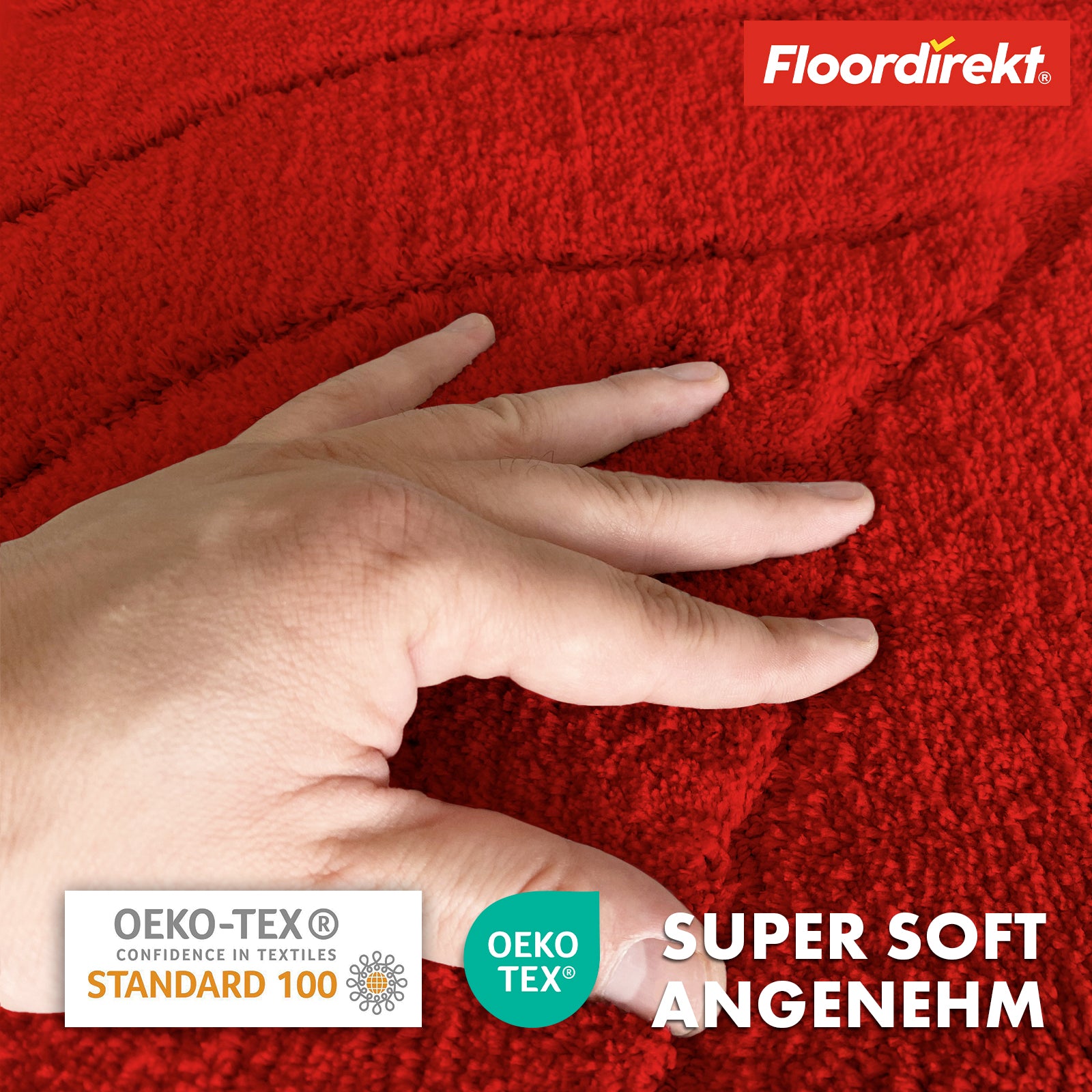 Tapis de bain | Maris | Tapis de bain moelleux avec structure en feuilles | Disponible en différentes couleurs et tailles