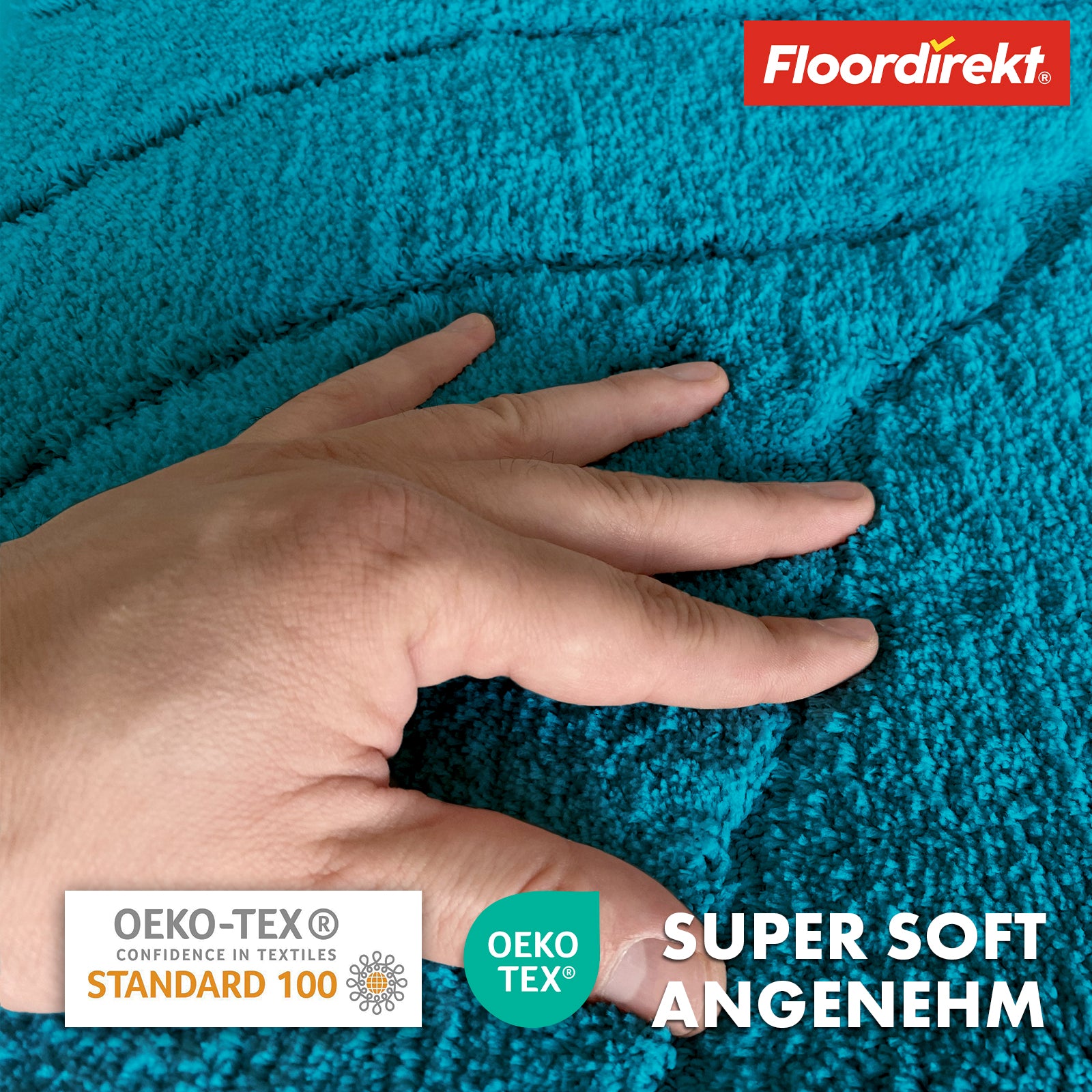 Tapis de bain | Maris | Tapis de bain moelleux avec structure en feuilles | Disponible en différentes couleurs et tailles