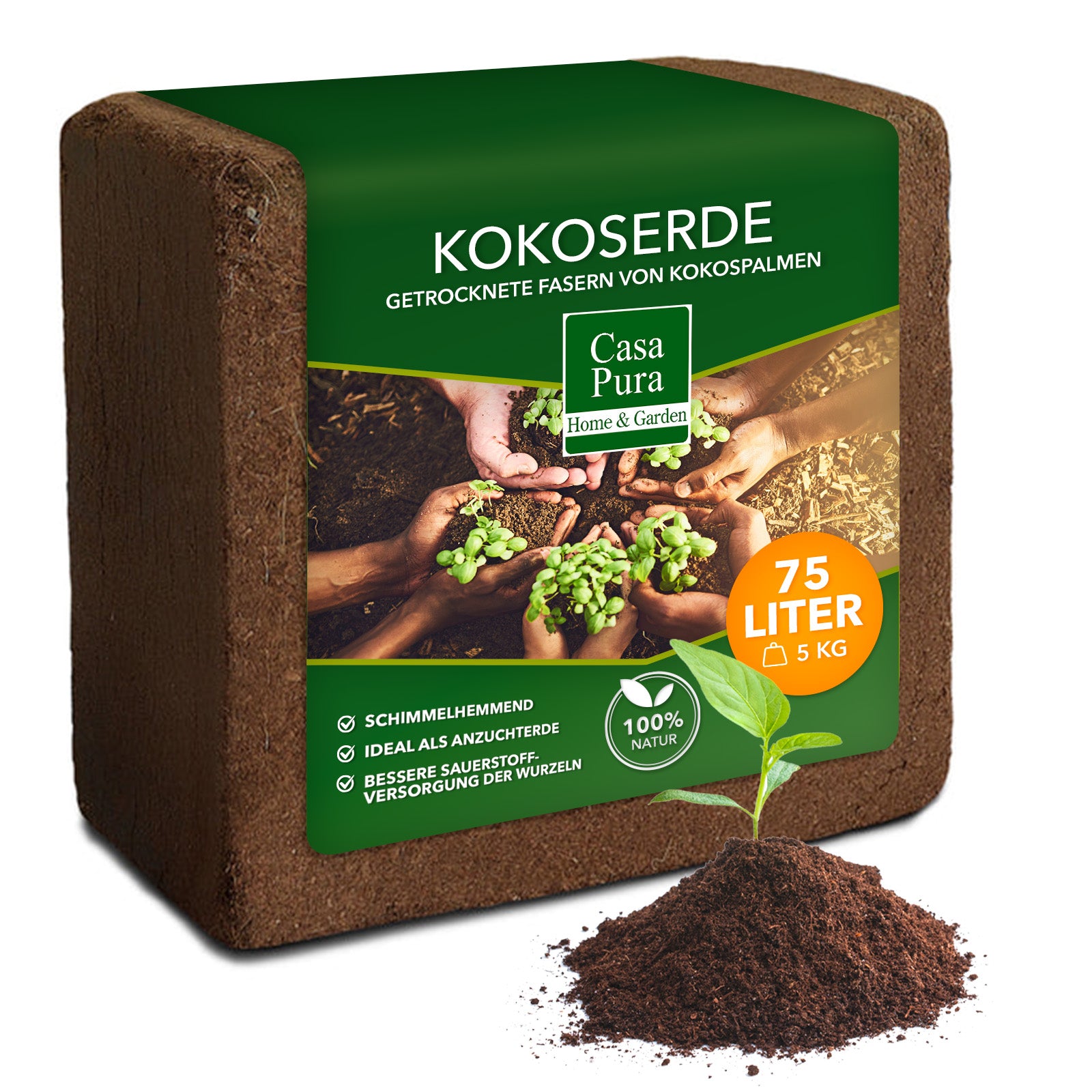 12 Pastilles Terreau Fibre De Coco Compressé - Pour Semis Et Boutures, Diamètre 3cm