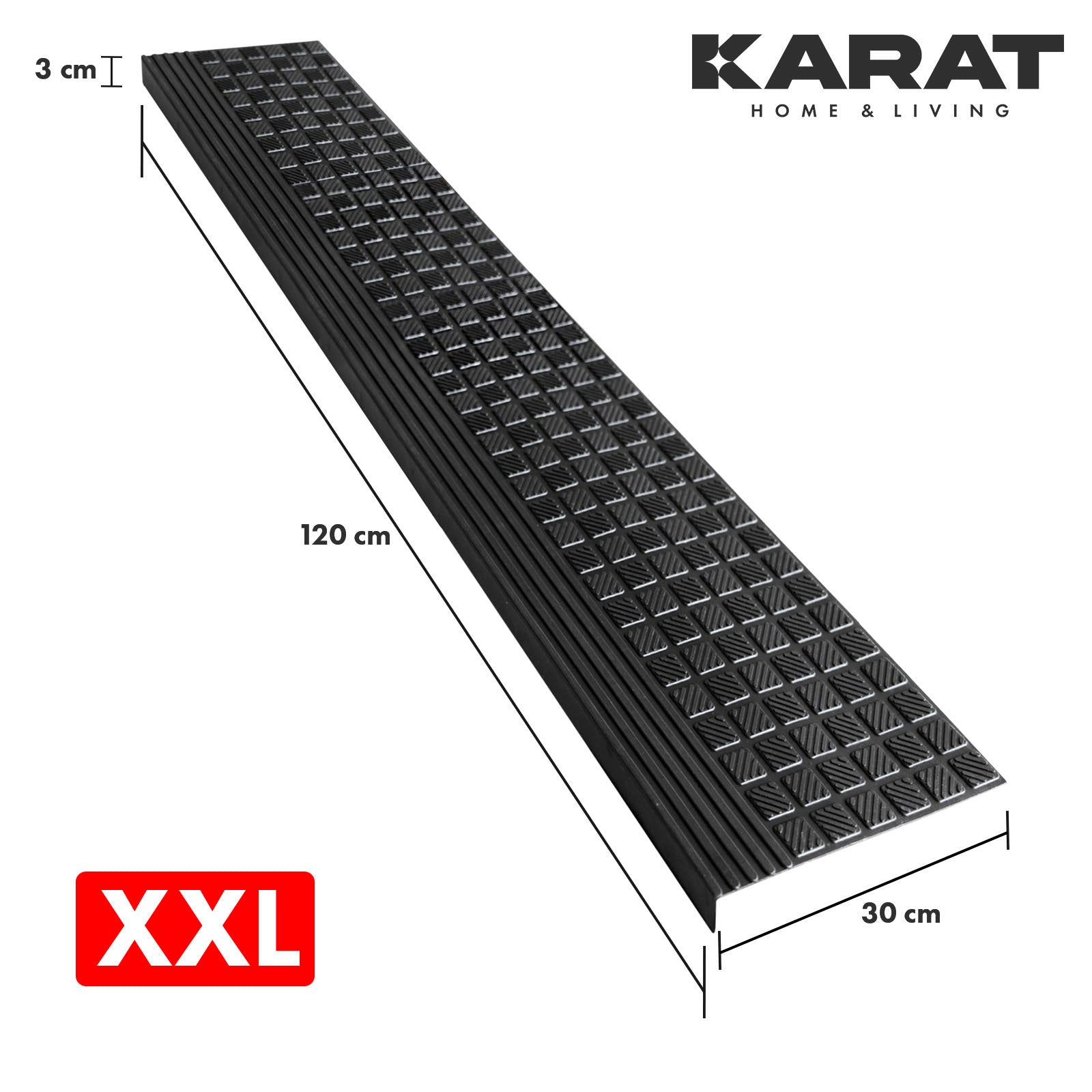 Tapis de marche en caoutchouc pour l'extérieur | Diamant