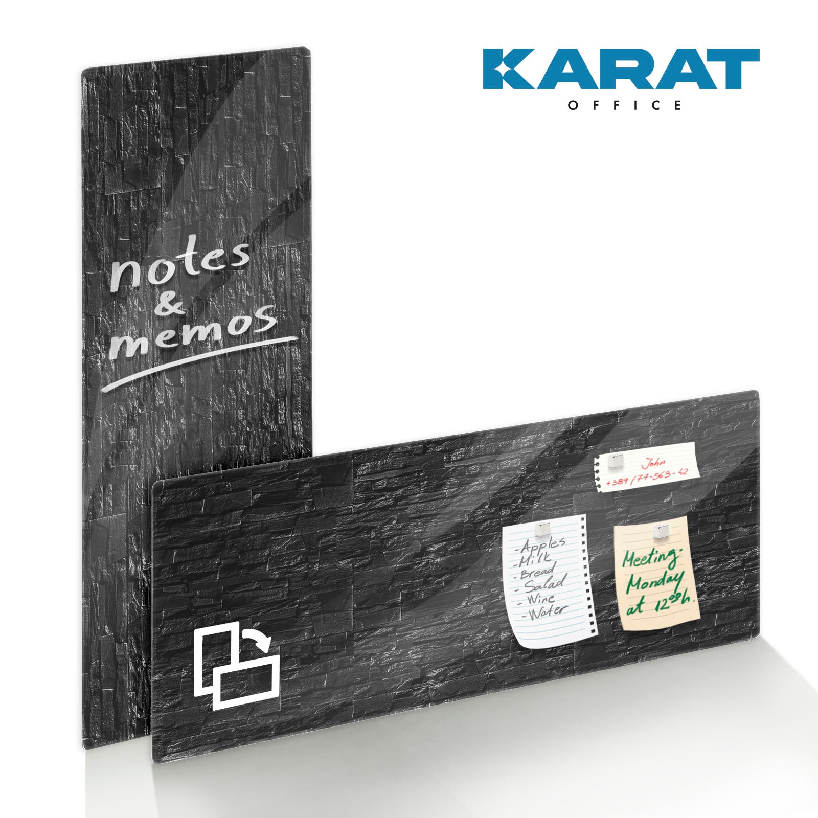 Tableau Blanc En Verre Aimanté Master Of Boards - Neuf Fabriqué En Allemagne
