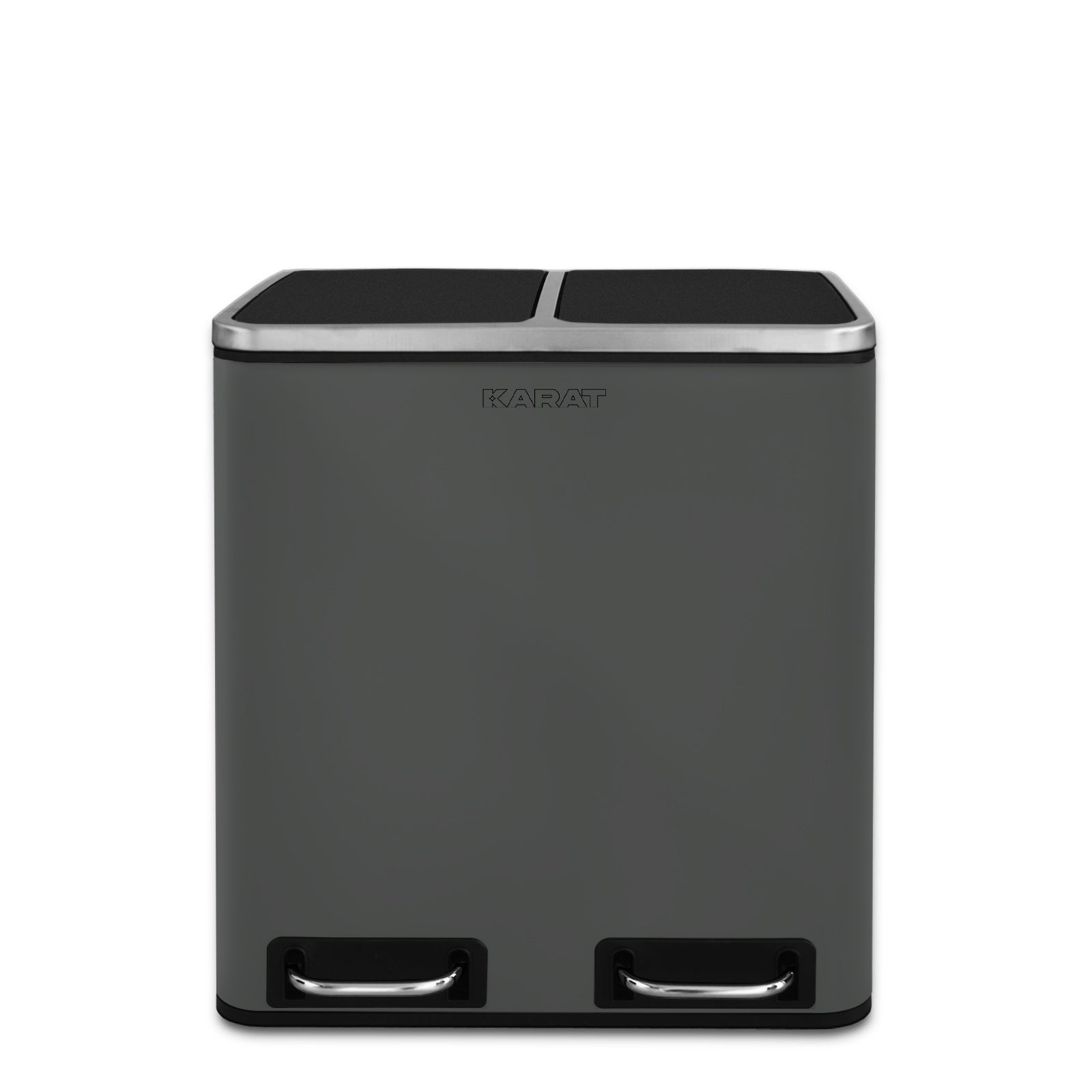 Poubelle en Métal à Pédale et Couvercle | Felix | Option de Tri | Disponible en 5 Couleurs | 30 ou 60 Litres