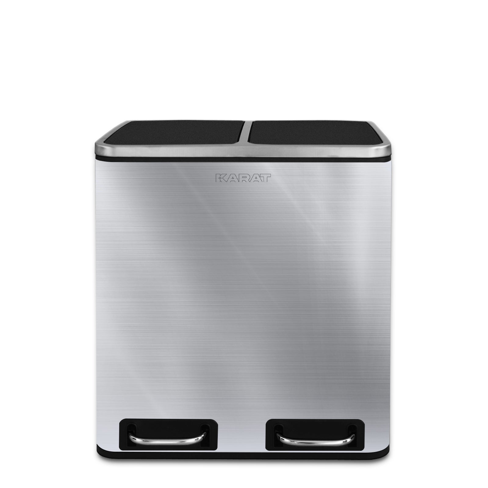 Poubelle en Métal à Pédale et Couvercle | Felix | Option de Tri | Disponible en 5 Couleurs | 30 ou 60 Litres