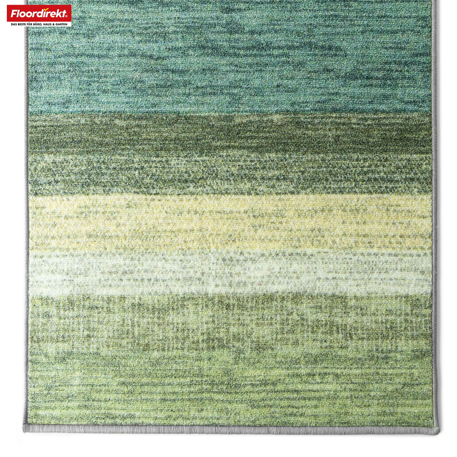 Tapis de passage sur mesure | Naxos | Antidérapant, résistant & facile d'entretien | Nombreuses variantes de couleurs dans un style moderne