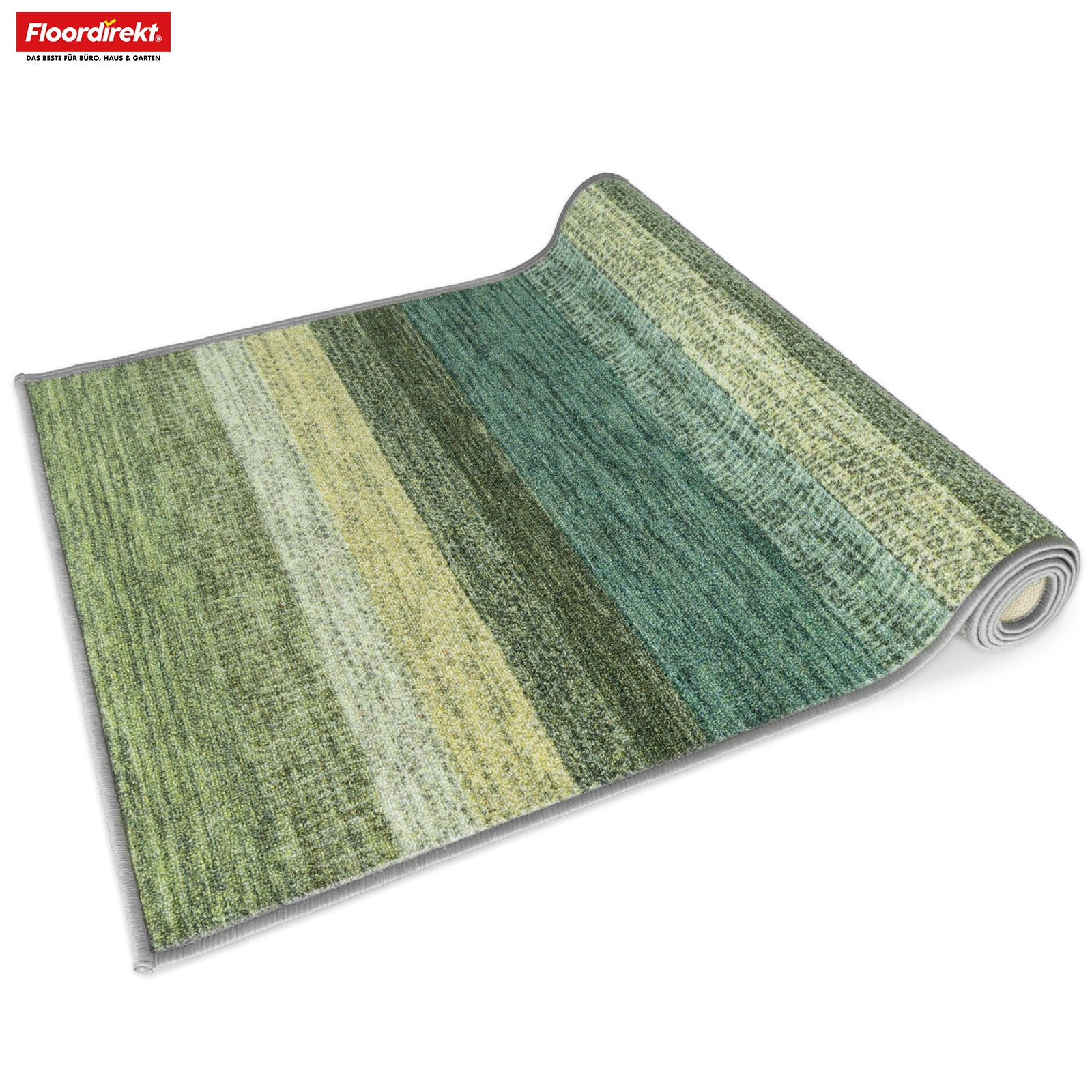 Tapis de passage sur mesure | Naxos | Antidérapant, résistant & facile d'entretien | Nombreuses variantes de couleurs dans un style moderne