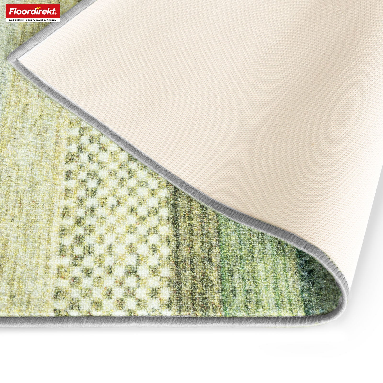 Tapis de passage sur mesure | Naxos | Antidérapant, résistant & facile d'entretien | Nombreuses variantes de couleurs dans un style moderne