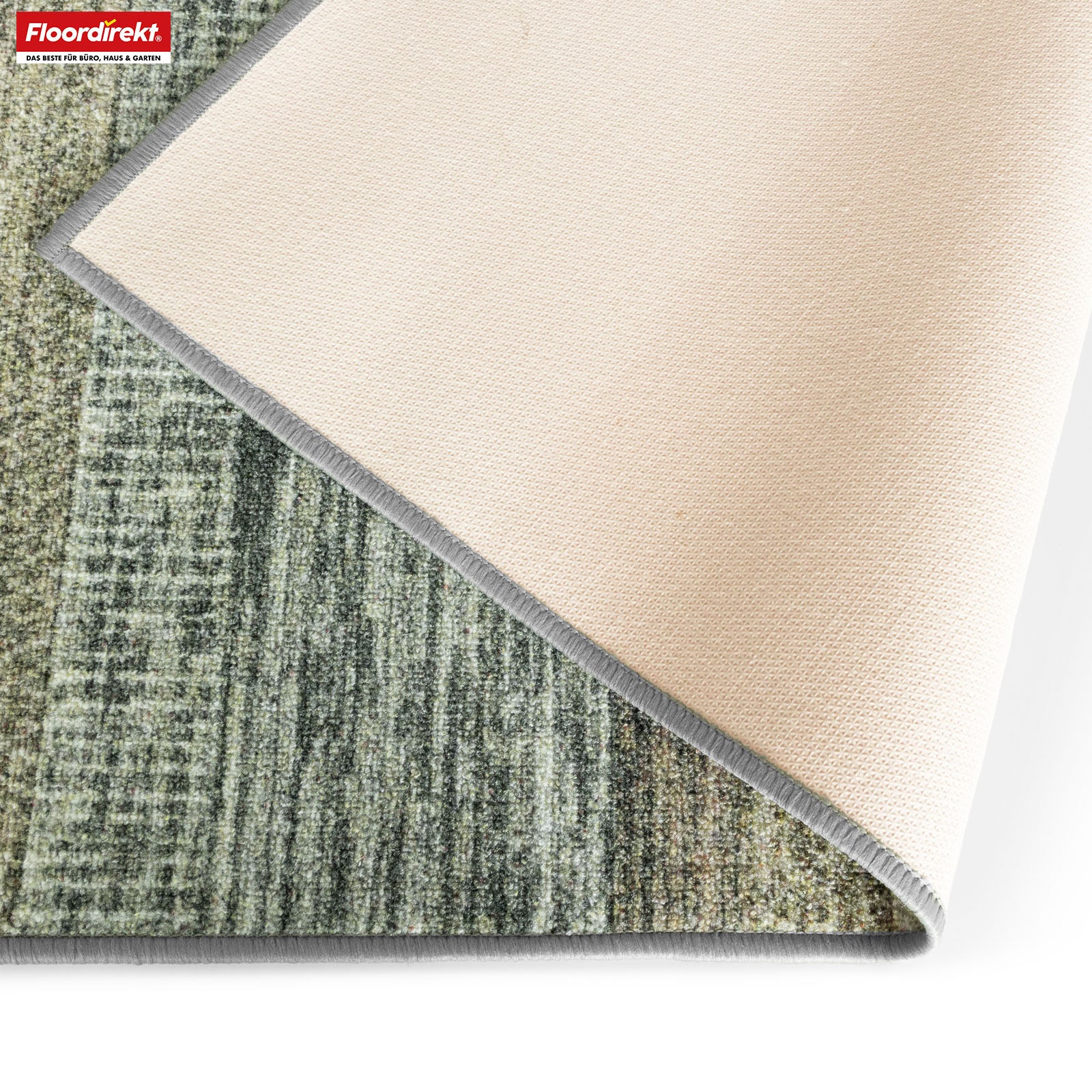 Tapis de passage sur mesure | Naxos | Antidérapant, résistant & facile d'entretien | Nombreuses variantes de couleurs dans un style moderne