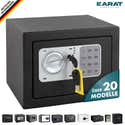 Coffre-fort Mural Sadiola - 20x42x38 Cm, Anthracite, Serrure électronique Code, Double Boulons - 3