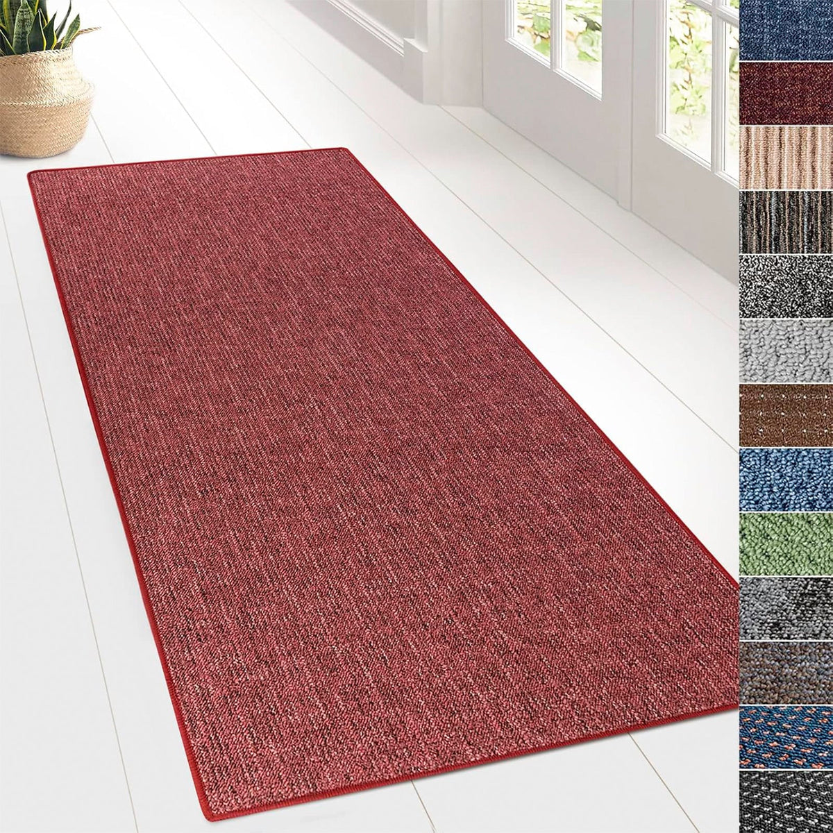 ✂ Tapis sur Mesure "Alto" - Moelleux Bouclé Plat | Idéal pour Pièces à Vivre | Confort et Élégance