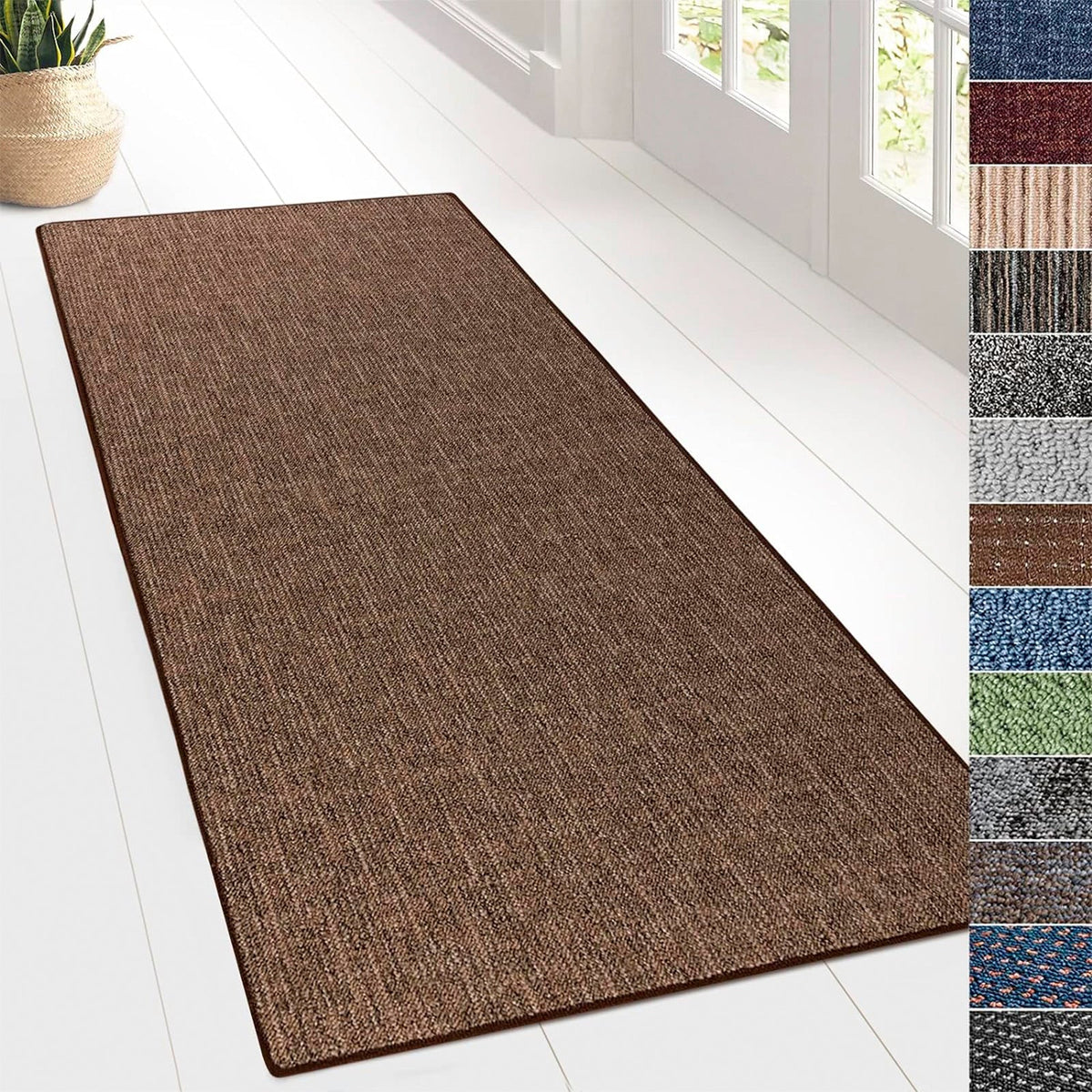 ✂ Tapis sur Mesure "Alto" - Moelleux Bouclé Plat | Idéal pour Pièces à Vivre | Confort et Élégance
