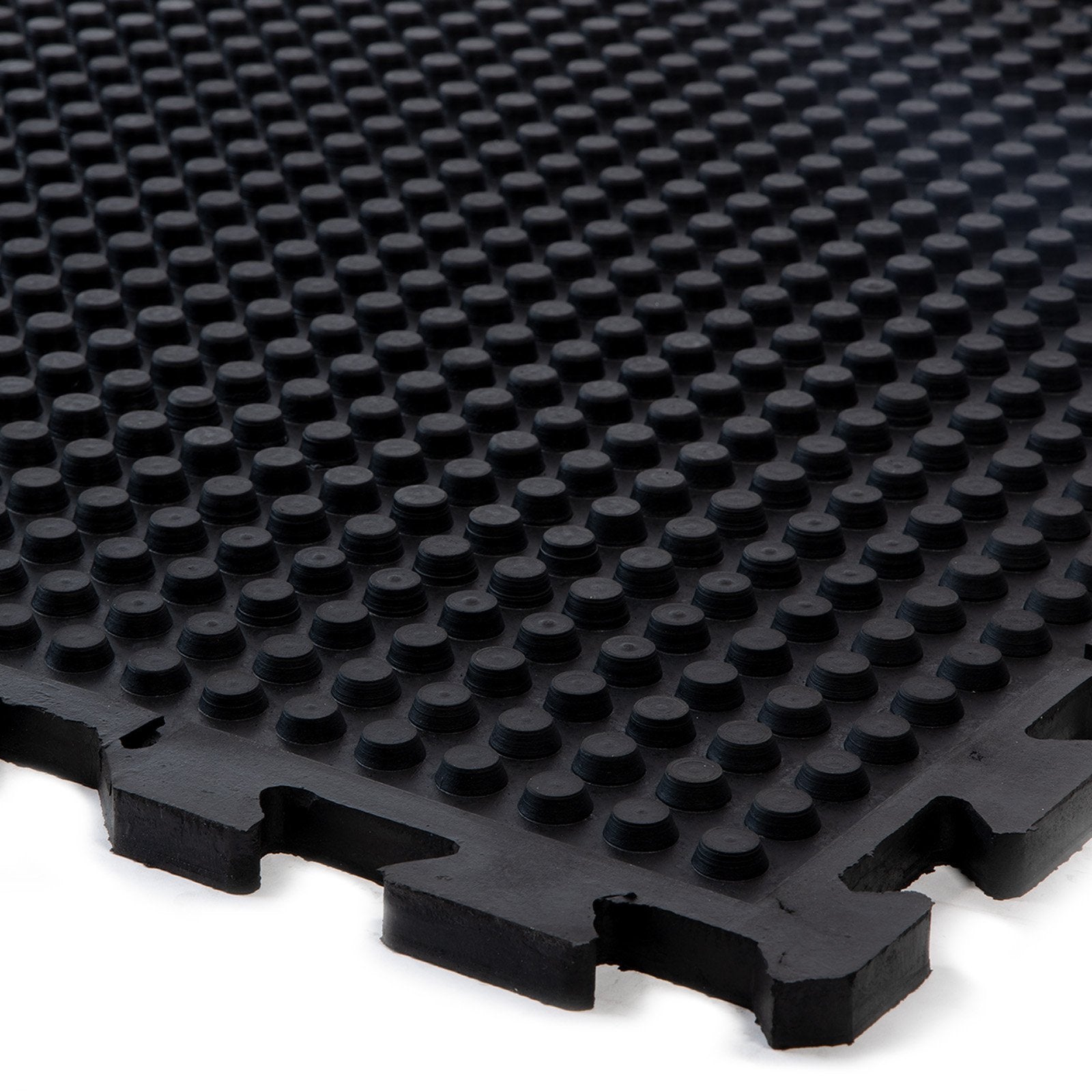 Tapis d'écurie HD – tapis en caoutchouc pour écurie, sol en caoutchouc pour chevaux, 100 × 100 × 4 cm, haute densité, antidérapant, isolant, facile à nettoyer
