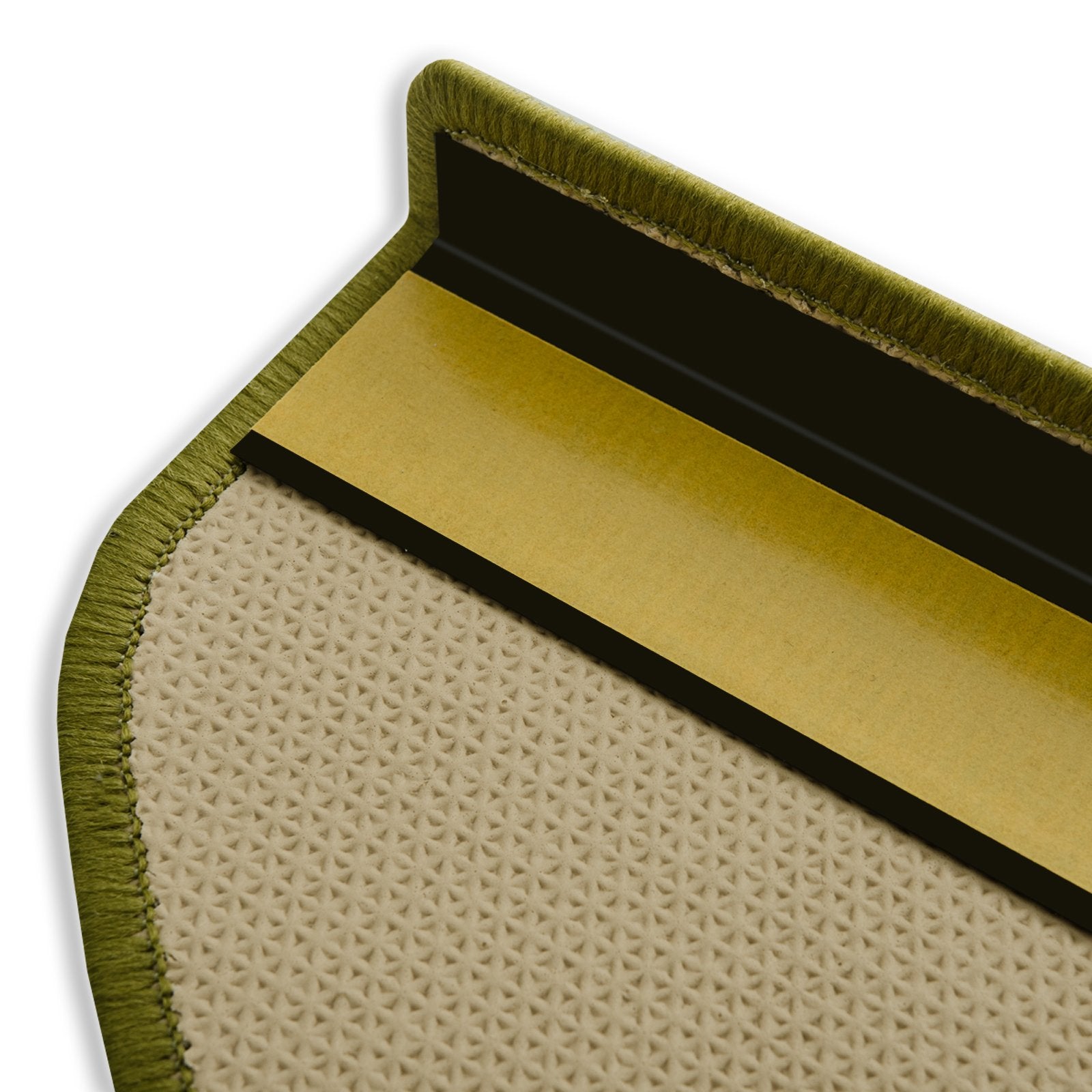 Stufenmatten Via Veneto Semicirculaire oder eckig Erhältlich in 5 Farben | Vert