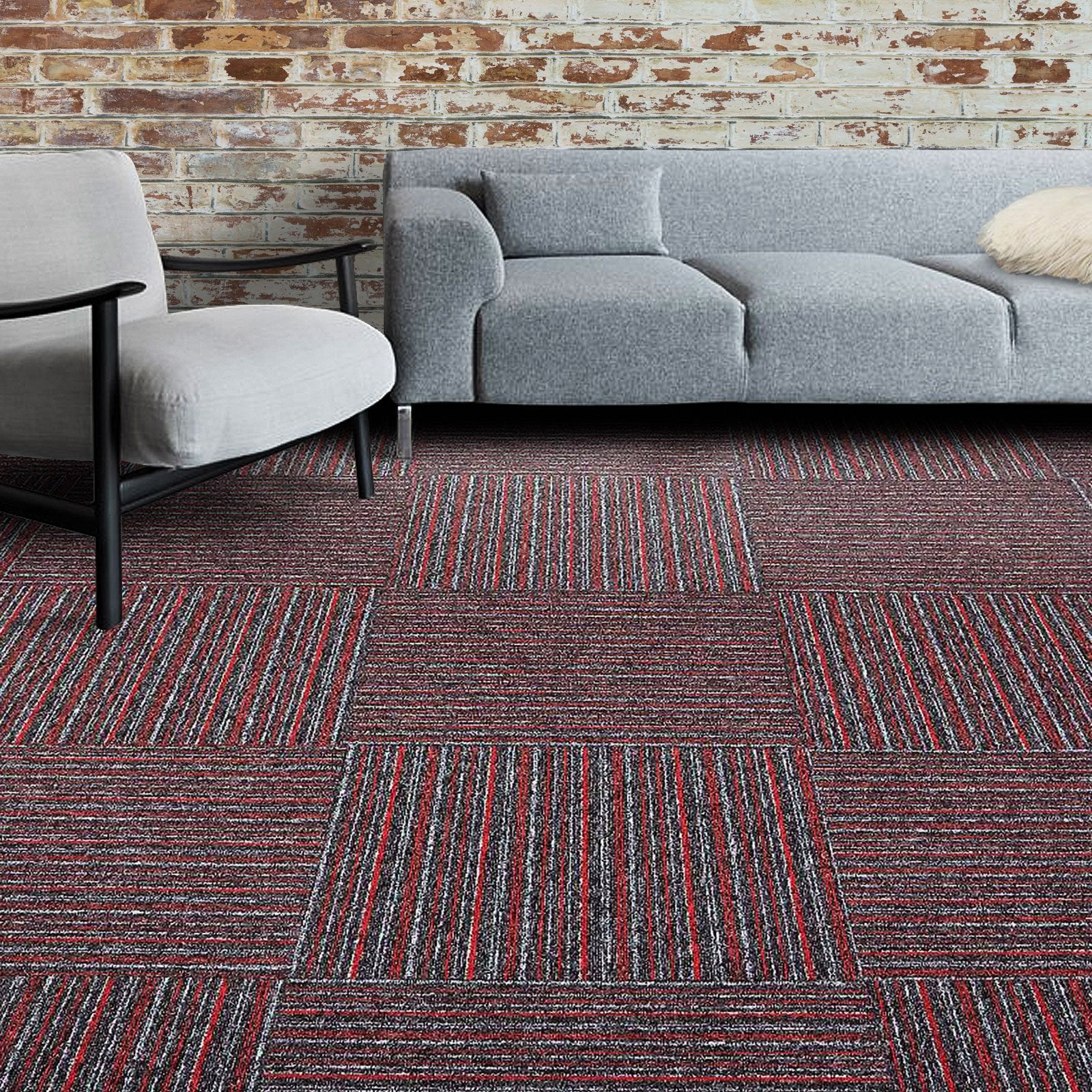 A1_Rouge rayé | Rouge rayé