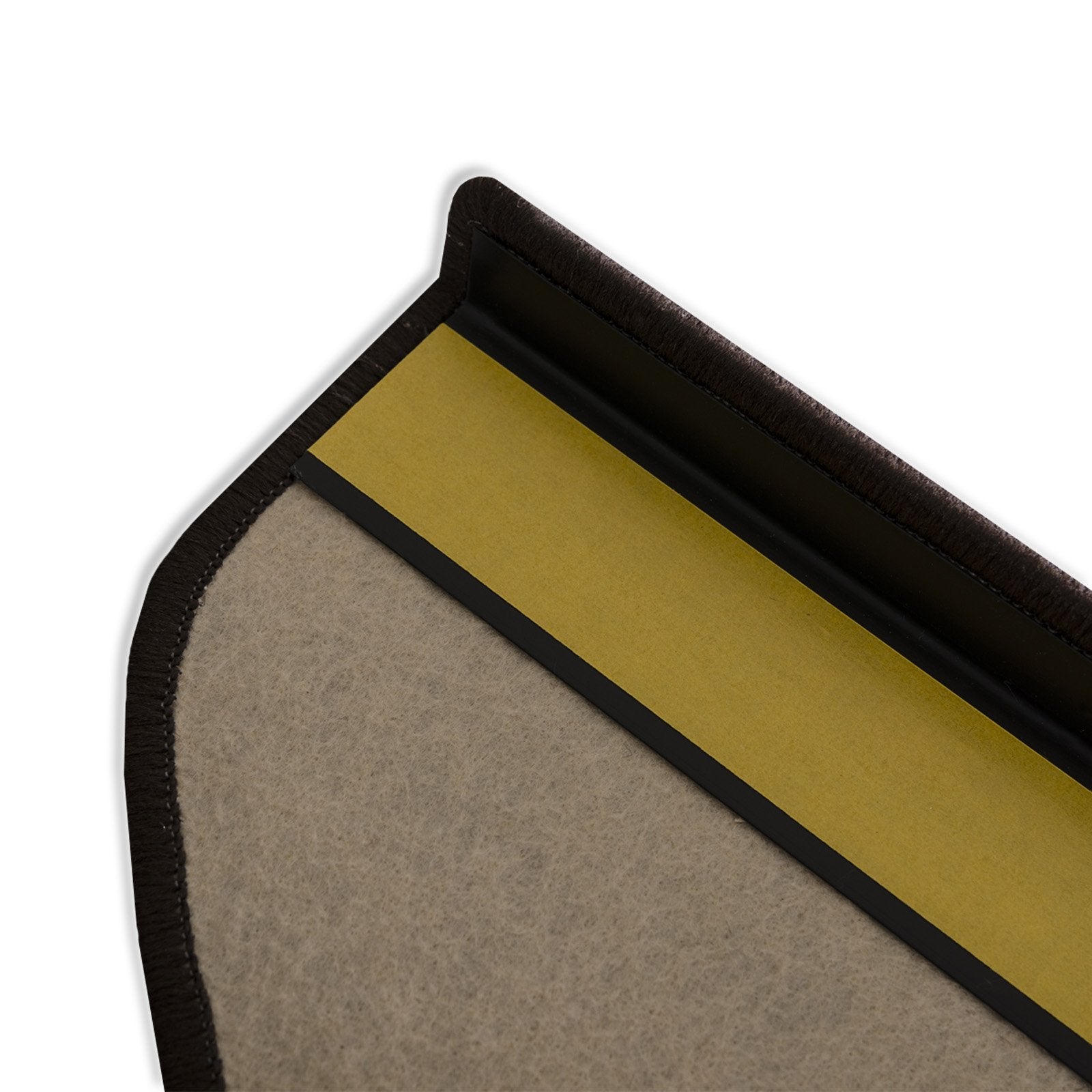 Stufenmatte Bermuda | Semicirculaire oder eckig | Brun