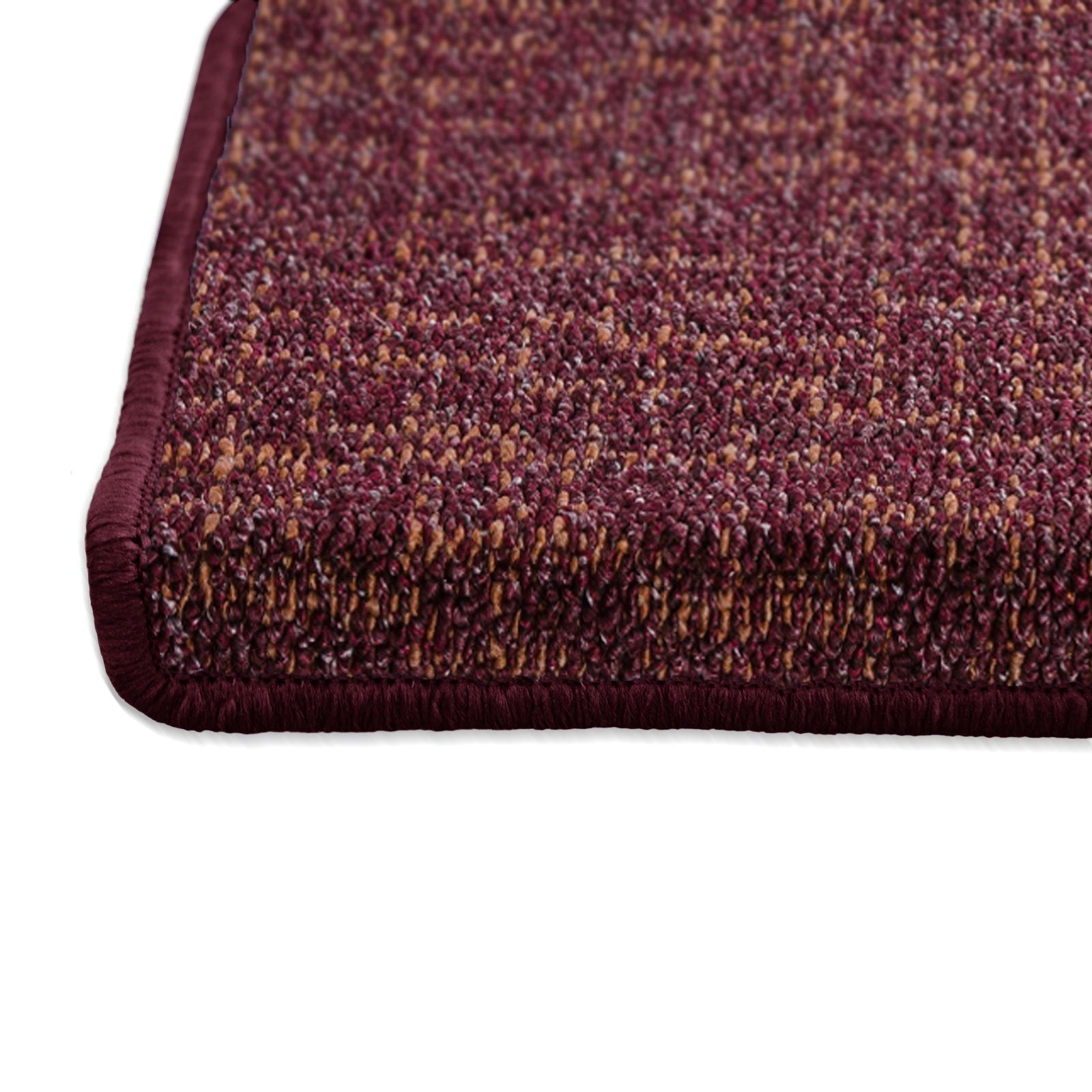 Stufenmatte Bermuda | Semicirculaire oder eckig | Rouge