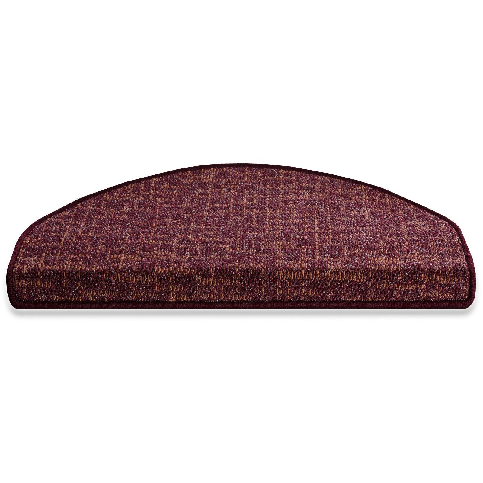 Stufenmatte Bermuda | Semicirculaire oder eckig | Rouge