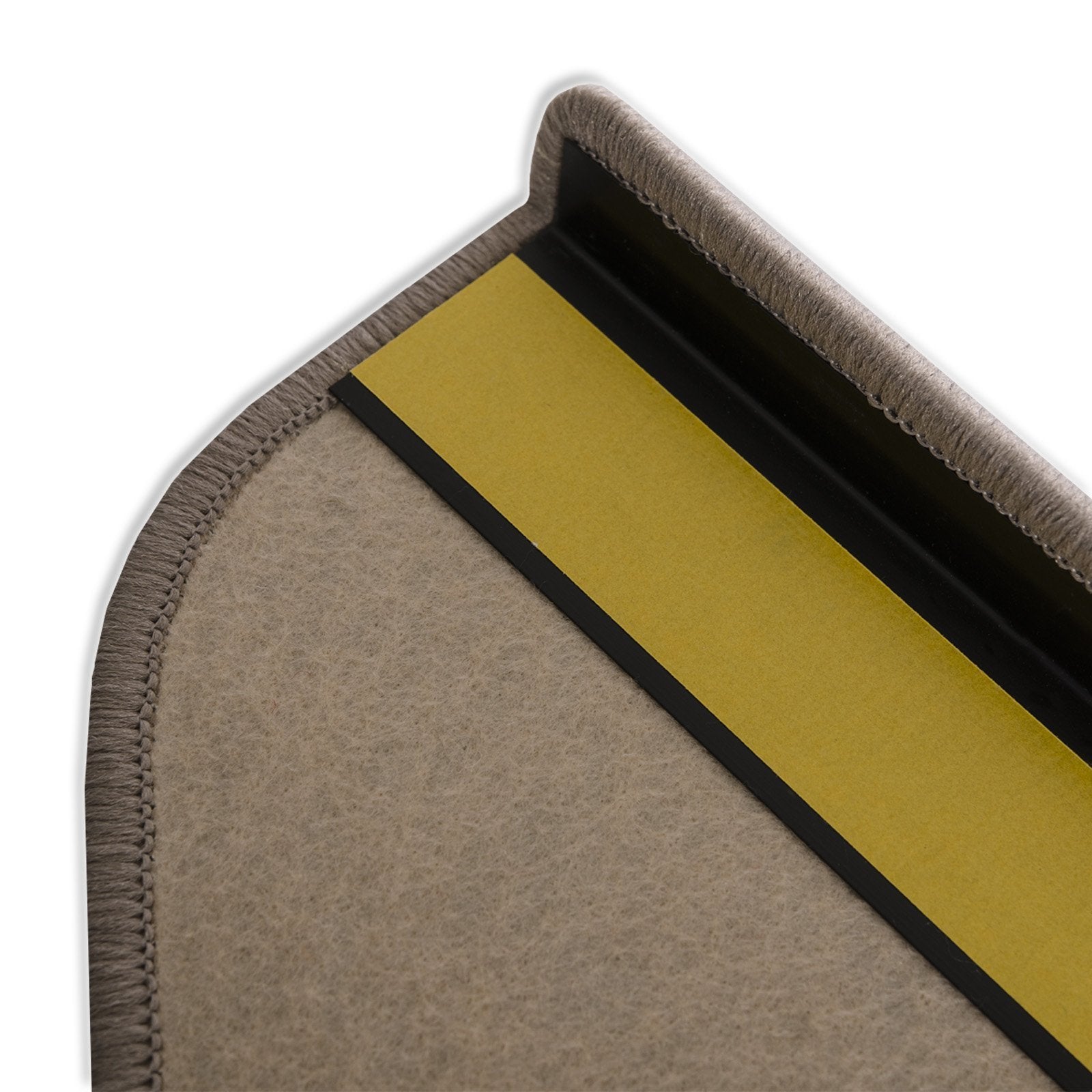 Stufenmatte Bermuda | Semicirculaire oder eckig | Beige