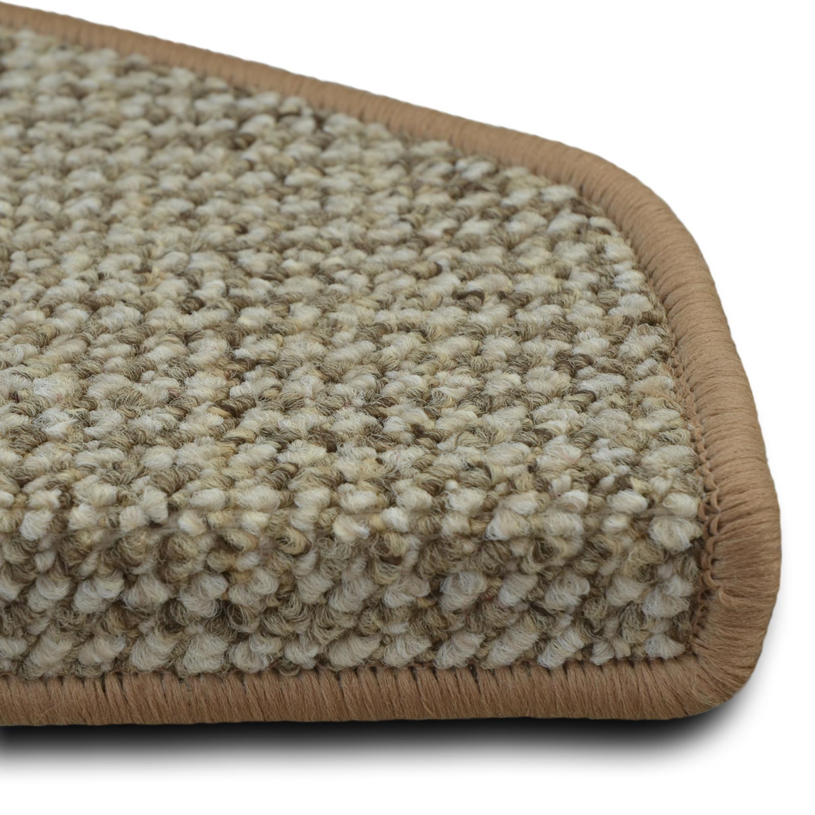 Stufenmatte Carlton Semicirculaire oder Eckig Erhältlich in 5 Farben | Beige