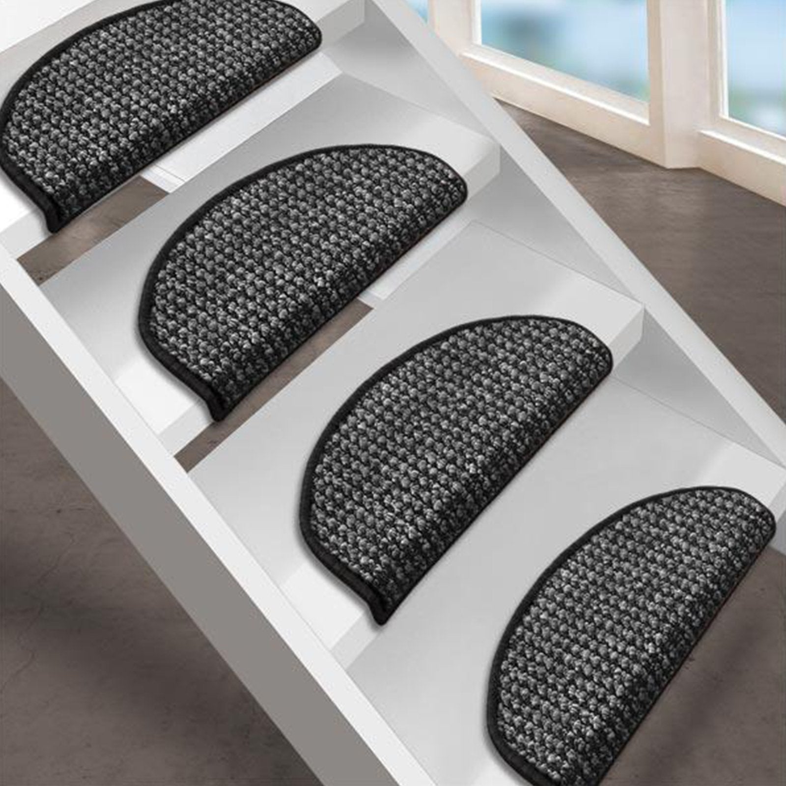 Stufenmatte Grandeur Semicirculaire oder Eckig Erhältlich in 5 Farben | Anthracite