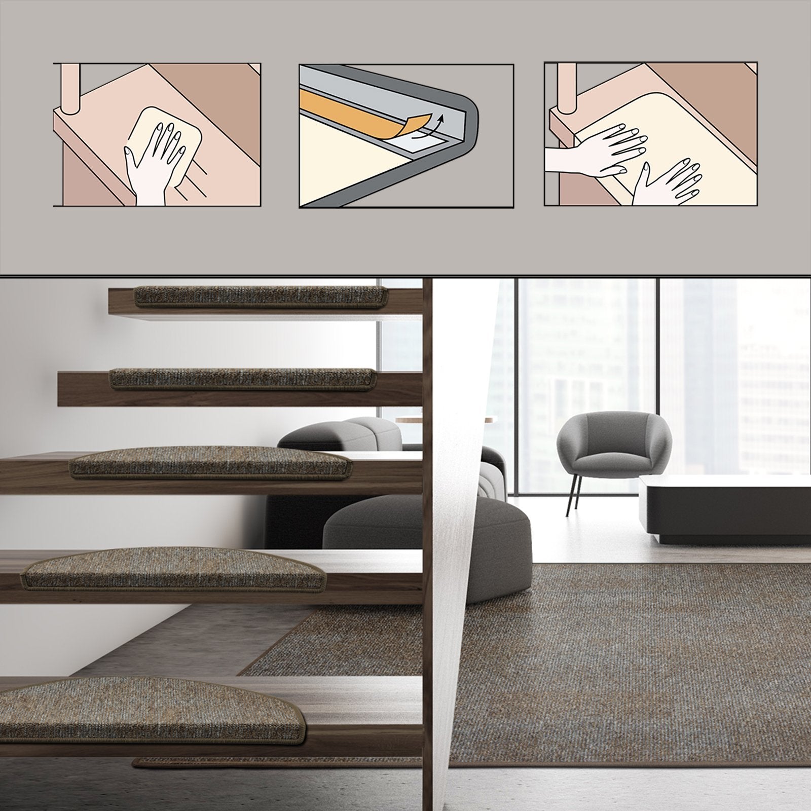 A1_fd-29129,fd-29130 | Beige | Semicirculaire