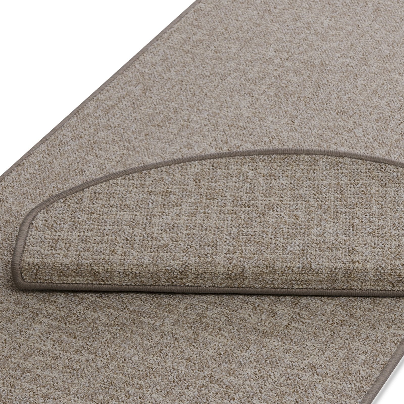 Stufenmatte Bermuda | Semicirculaire oder eckig | Beige