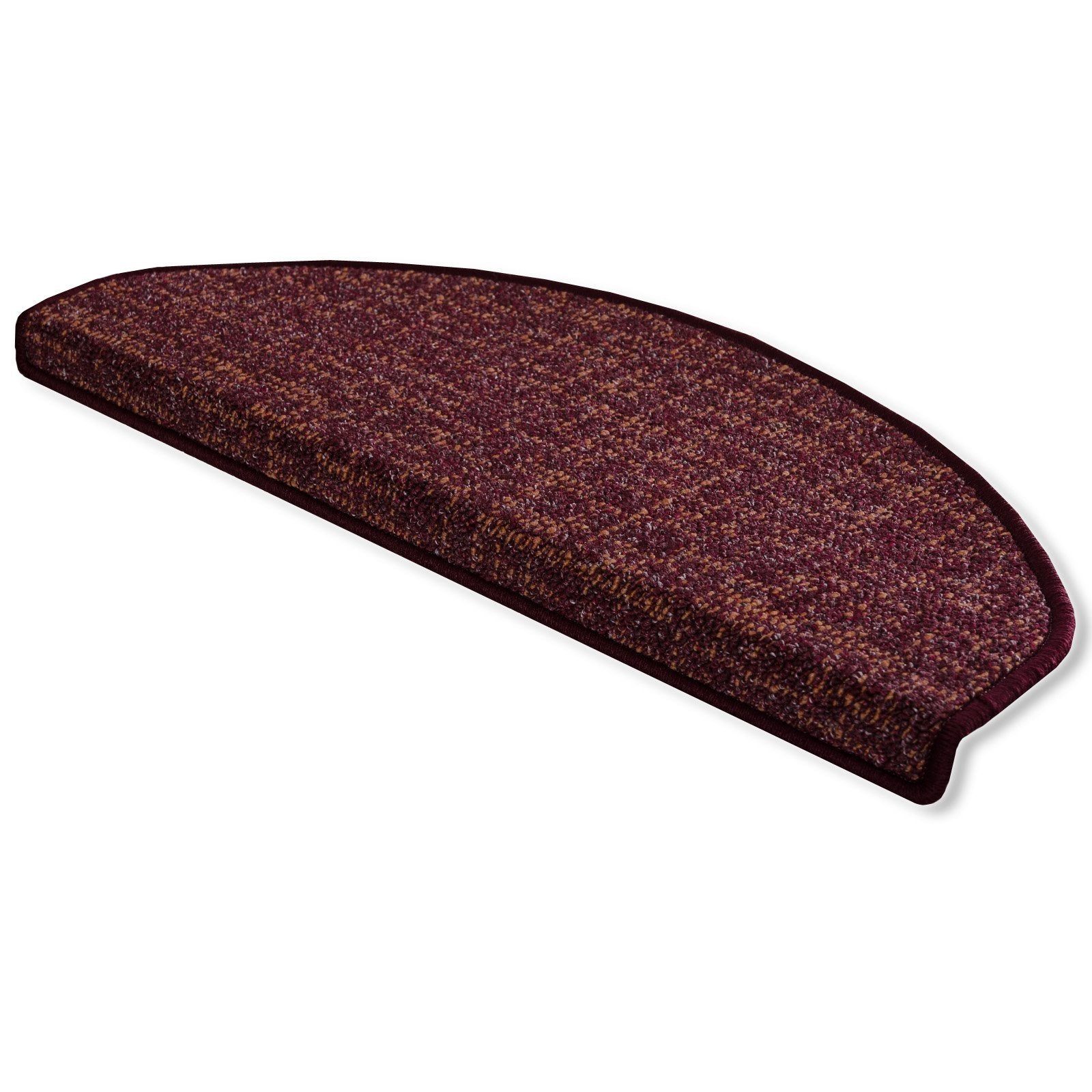 Stufenmatte Bermuda | Semicirculaire oder eckig | Rouge