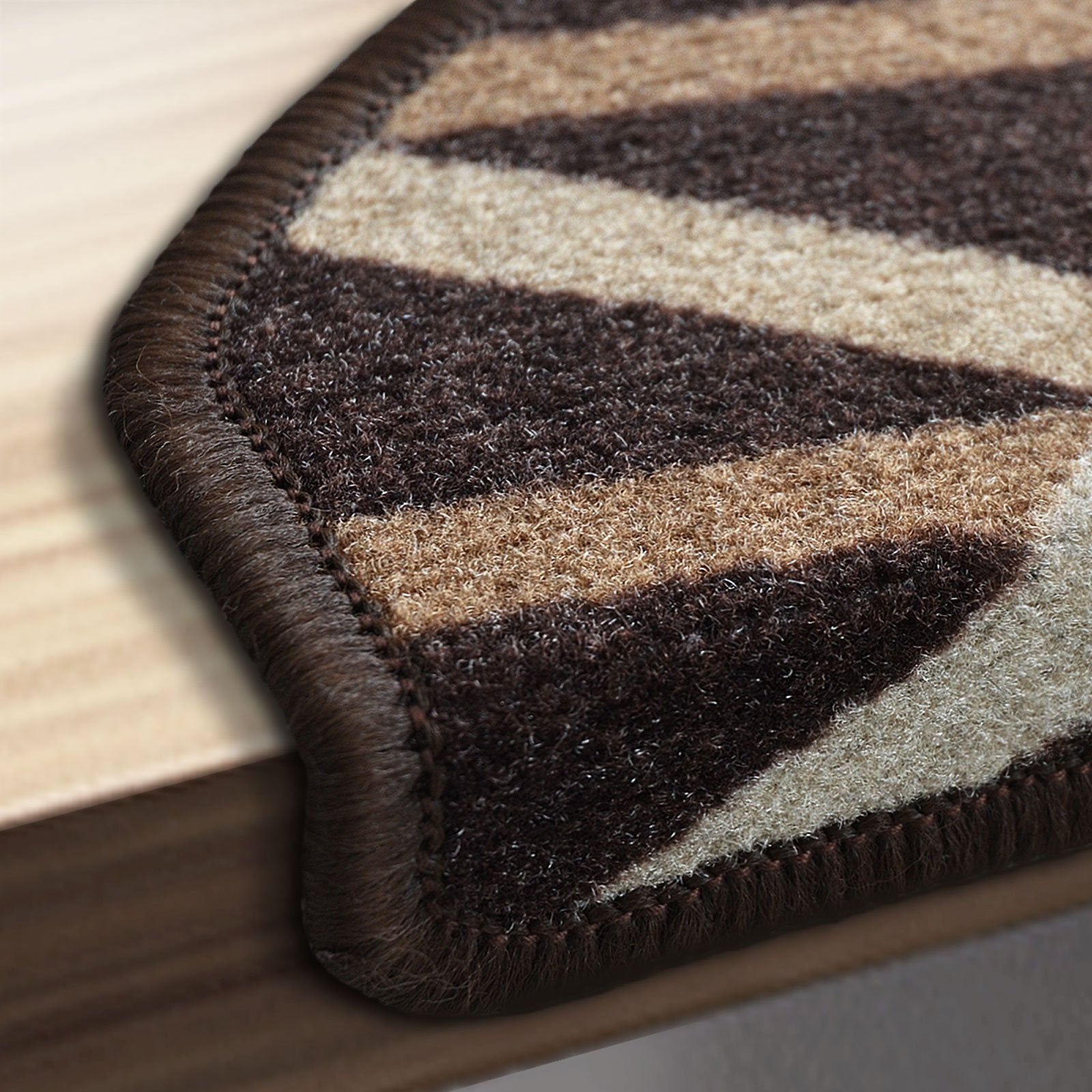 Stufenmatten Printed Auch als günstiges Lot de 15 2 Farben | Brun