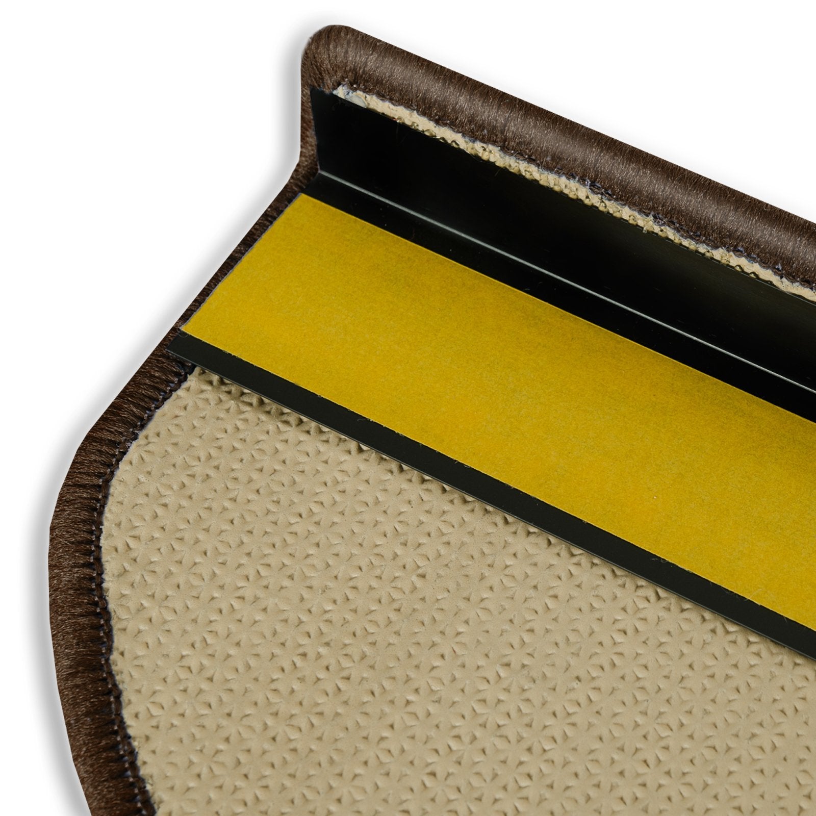 Stufenmatten Via Veneto Semicirculaire oder eckig Erhältlich in 5 Farben | Brun