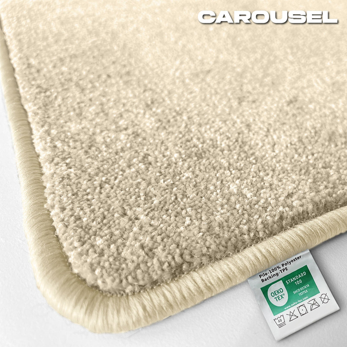 ✂ Tapis de bain Carousel sur mesure | Disponible en 11 couleurs