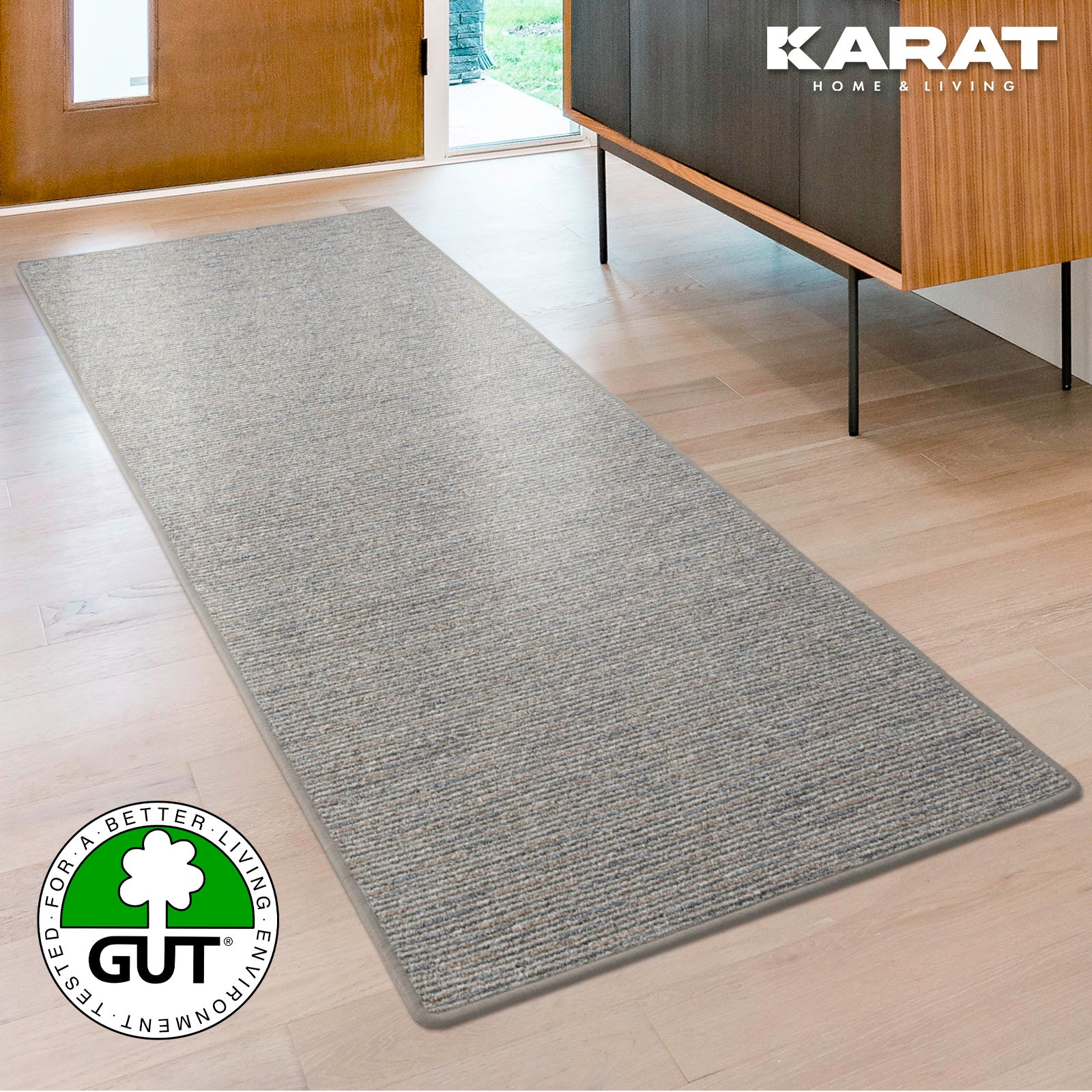 Tapis Couloir | Geneva | Tapis de Passage Moderne pour Salon, Couloir et Chambre