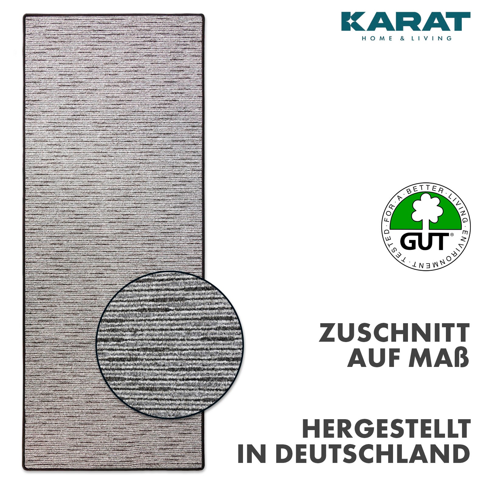 Tapis Couloir | Geneva | Tapis de Passage Moderne pour Salon, Couloir et Chambre