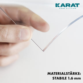 Film de table transparent à coupe droite | Crystal | Film de protection cristallin pour tables | Découpe sur mesure