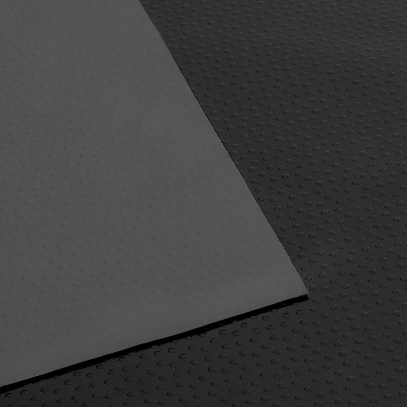 Revêtement de sol en PVC | Dots | Gris foncé | Antidérapant, résistant à l'abrasion et facile d'entretien | Épaisseur : 2 mm