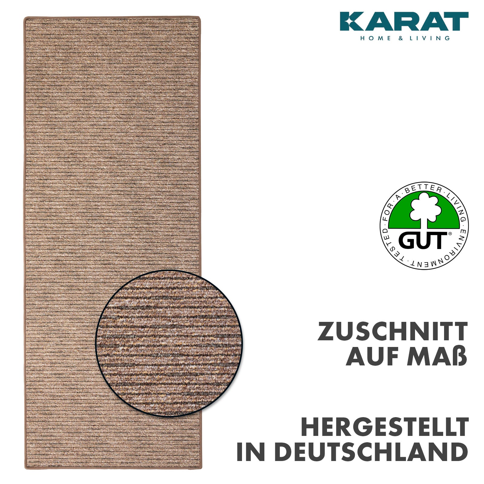 Tapis Couloir | Geneva | Tapis de Passage Moderne pour Salon, Couloir et Chambre