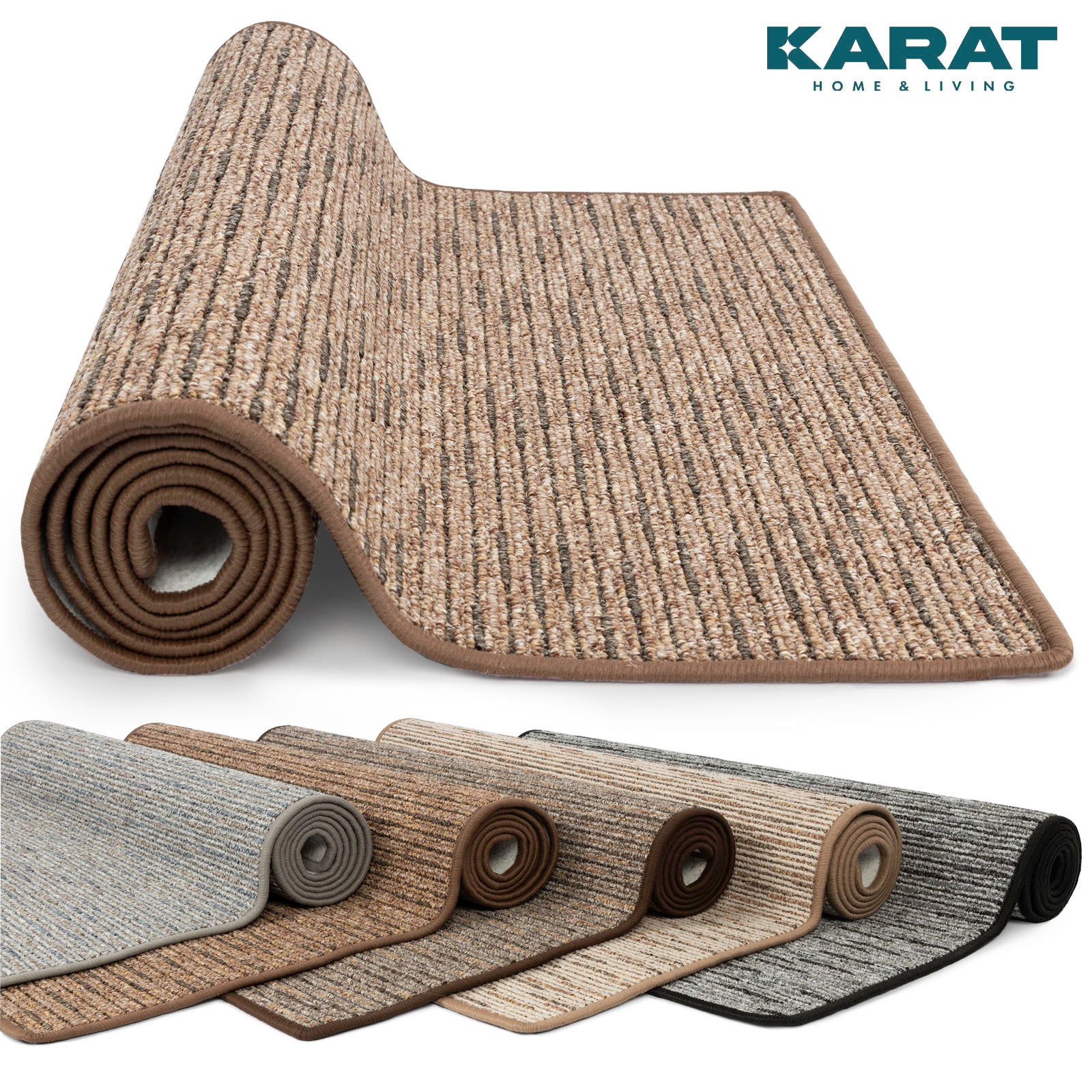 Tapis Couloir | Geneva | Tapis de Passage Moderne pour Salon, Couloir et Chambre