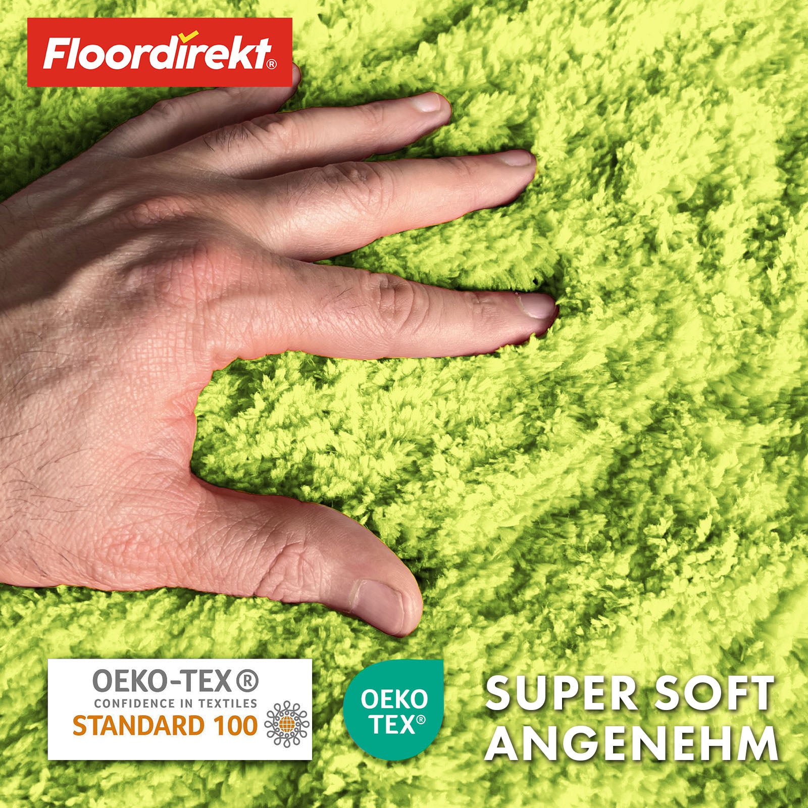 Tapis de bain | Sky | Tapis de bain rond | Confort dense et moelleux pour votre maison