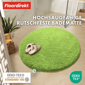 Tapis de bain | Sky | Tapis de bain rond | Confort dense et moelleux pour votre maison
