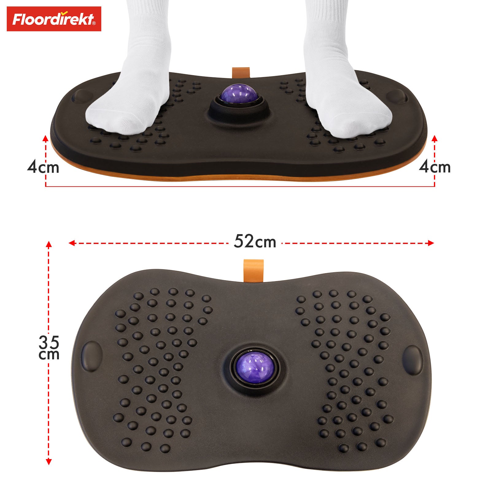 Balance Board | Hawaii | Tapis antifatigue pour tables hautes dans les bureaux et bureaux à domicile | Tapis de travail disponible en deux versions