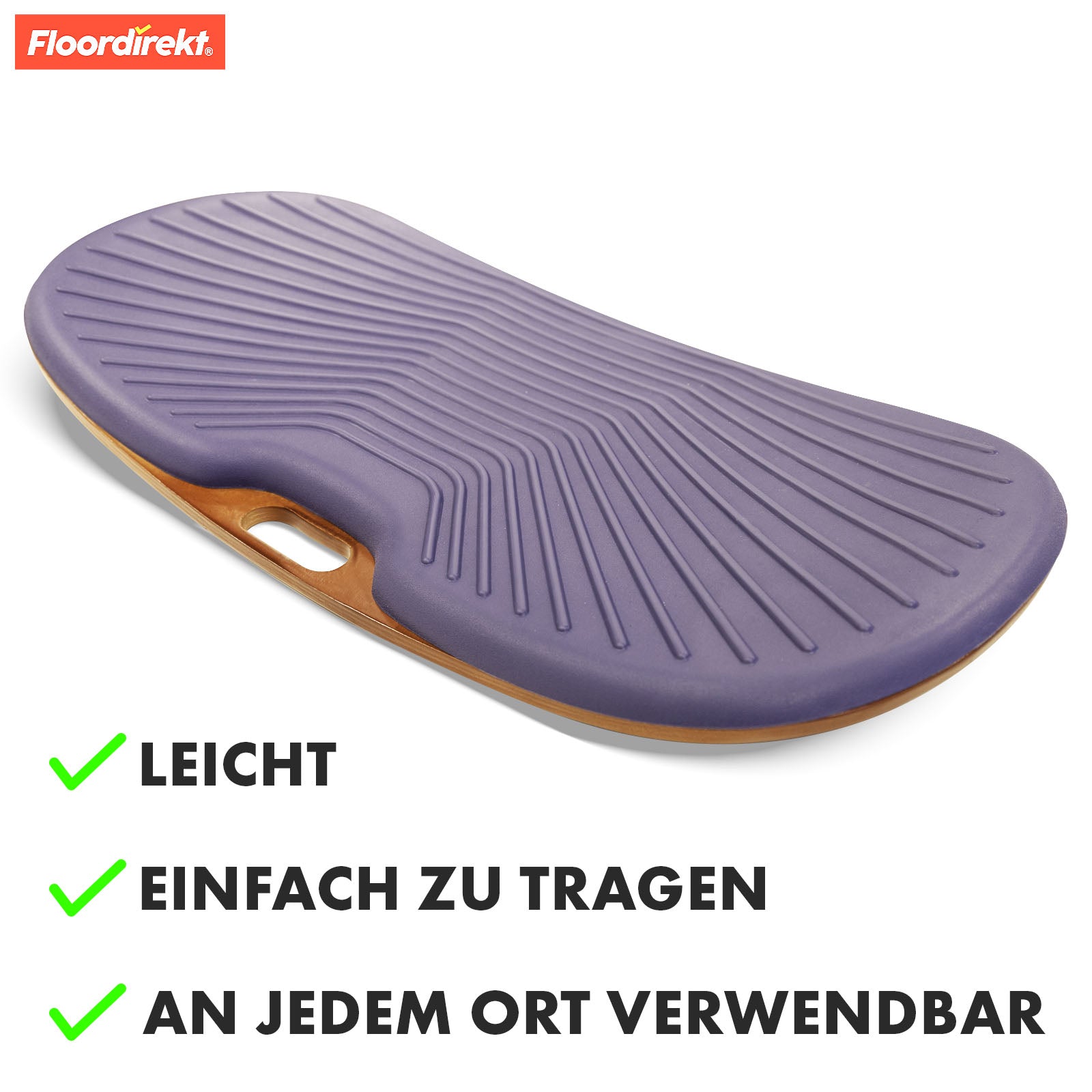 Balance Board | Hawaii | Tapis antifatigue pour tables hautes dans les bureaux et bureaux à domicile | Tapis de travail disponible en deux versions