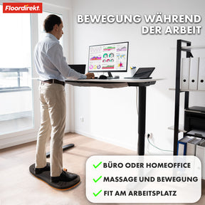 Balance Board | Hawaii | Tapis antifatigue pour tables hautes dans les bureaux et bureaux à domicile | Tapis de travail disponible en deux versions