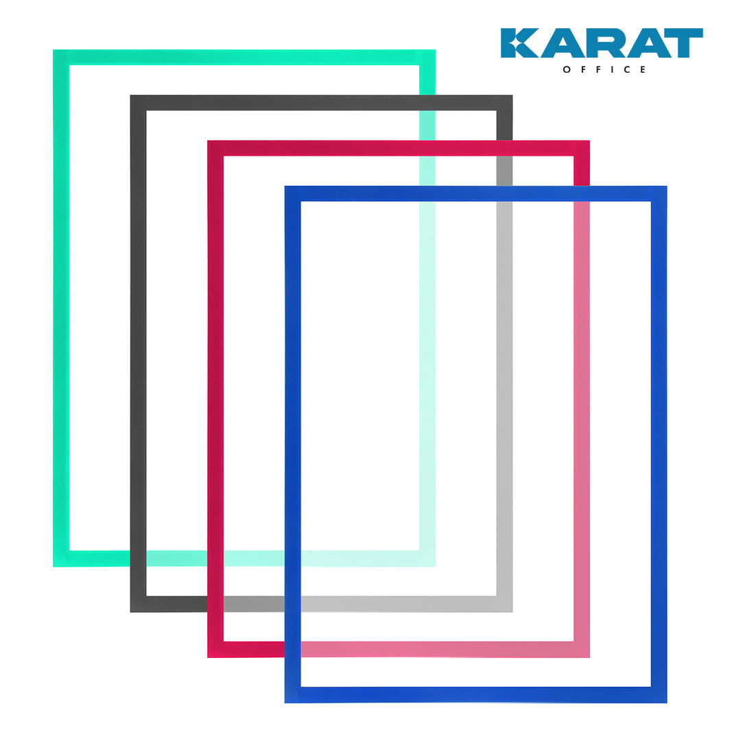 Porte-documents | Magnétique | En format DIN A3, A4 ou A5 | Lot de 5 ...