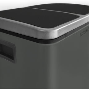 Poubelle en Métal à Pédale et Couvercle | Felix | Option de Tri | Disponible en 5 Couleurs | 30 ou 60 Litres